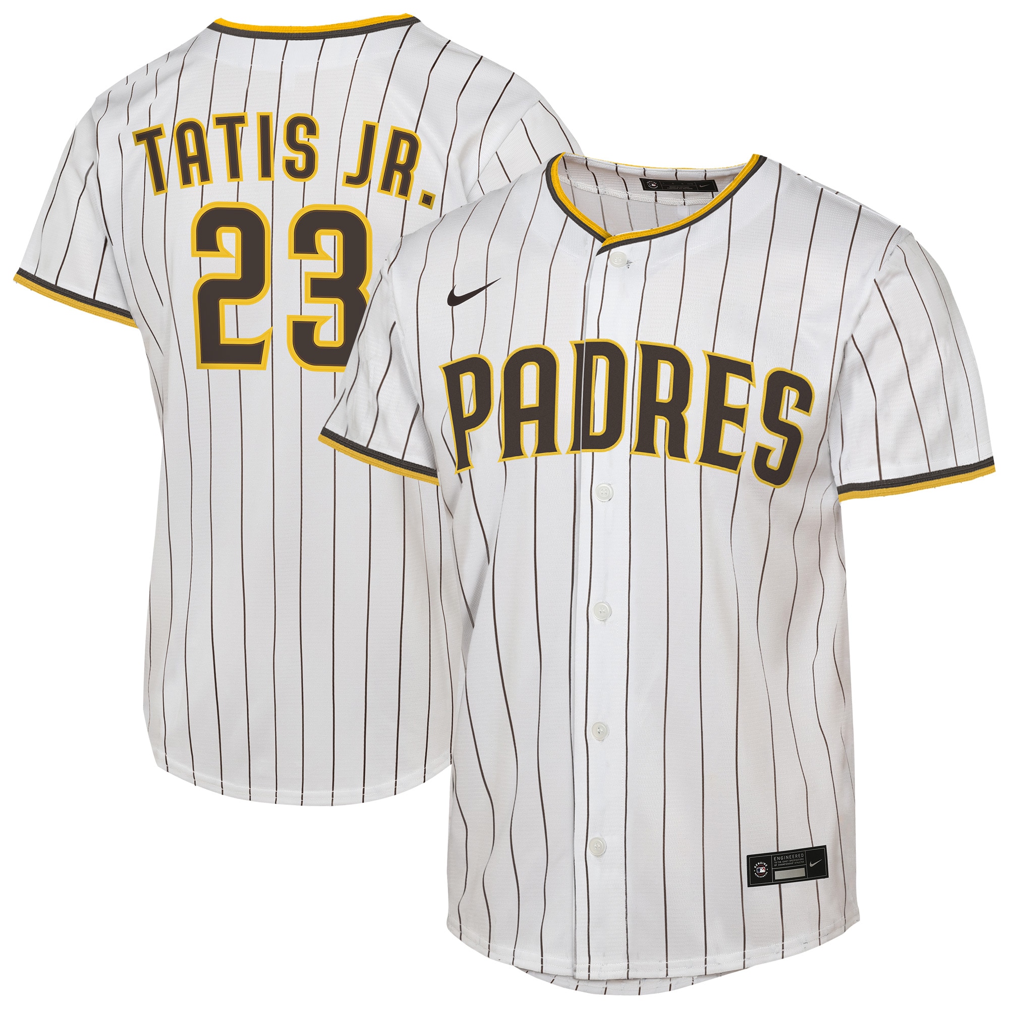 Fernando Tatis Jr. San Diego Padres Youth Home Player Jersey - White