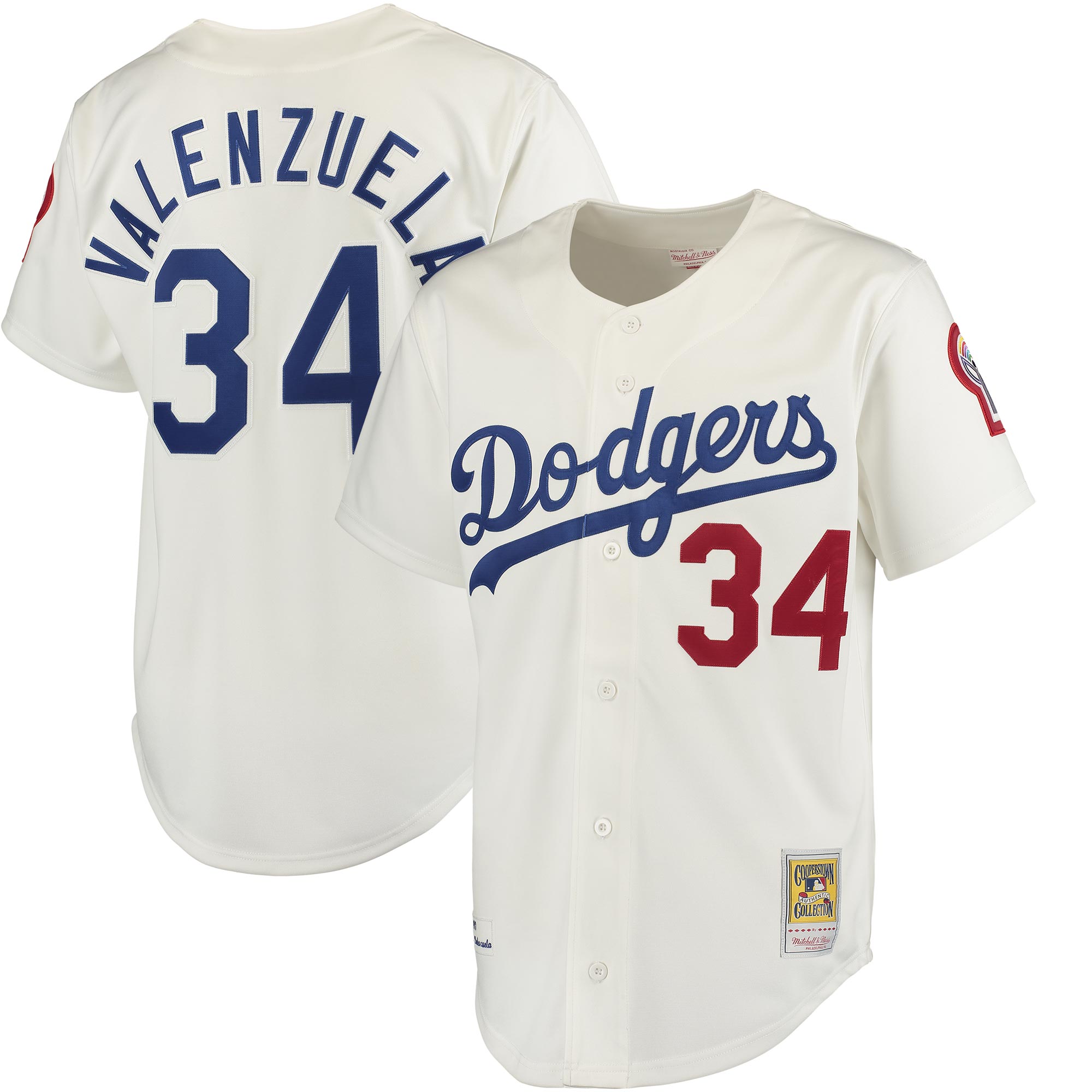 Fernando Valenzuela Los Angeles Dodgers Jersey