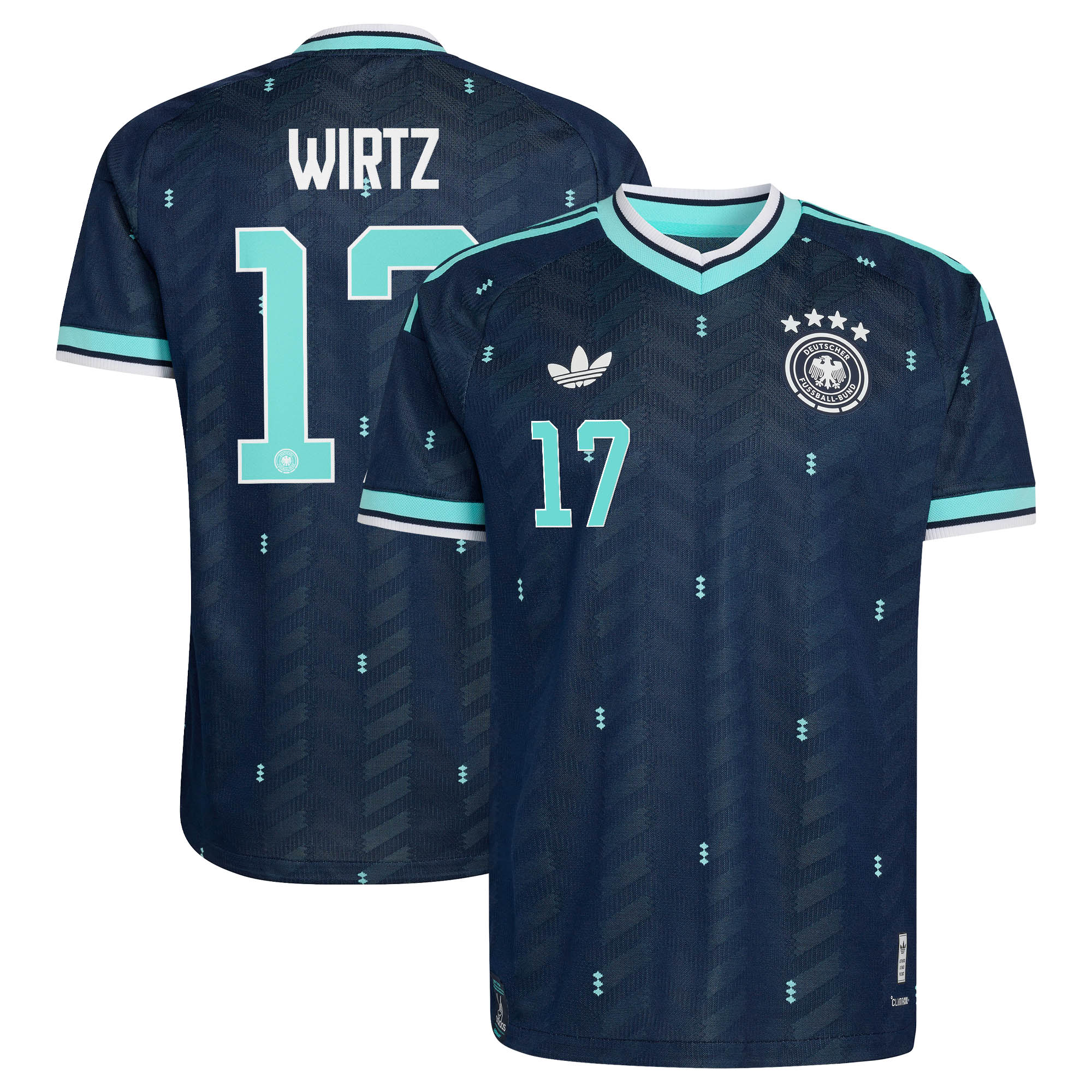 Florian Wirtz Germany National Team 2026 Away On-Field Jersey