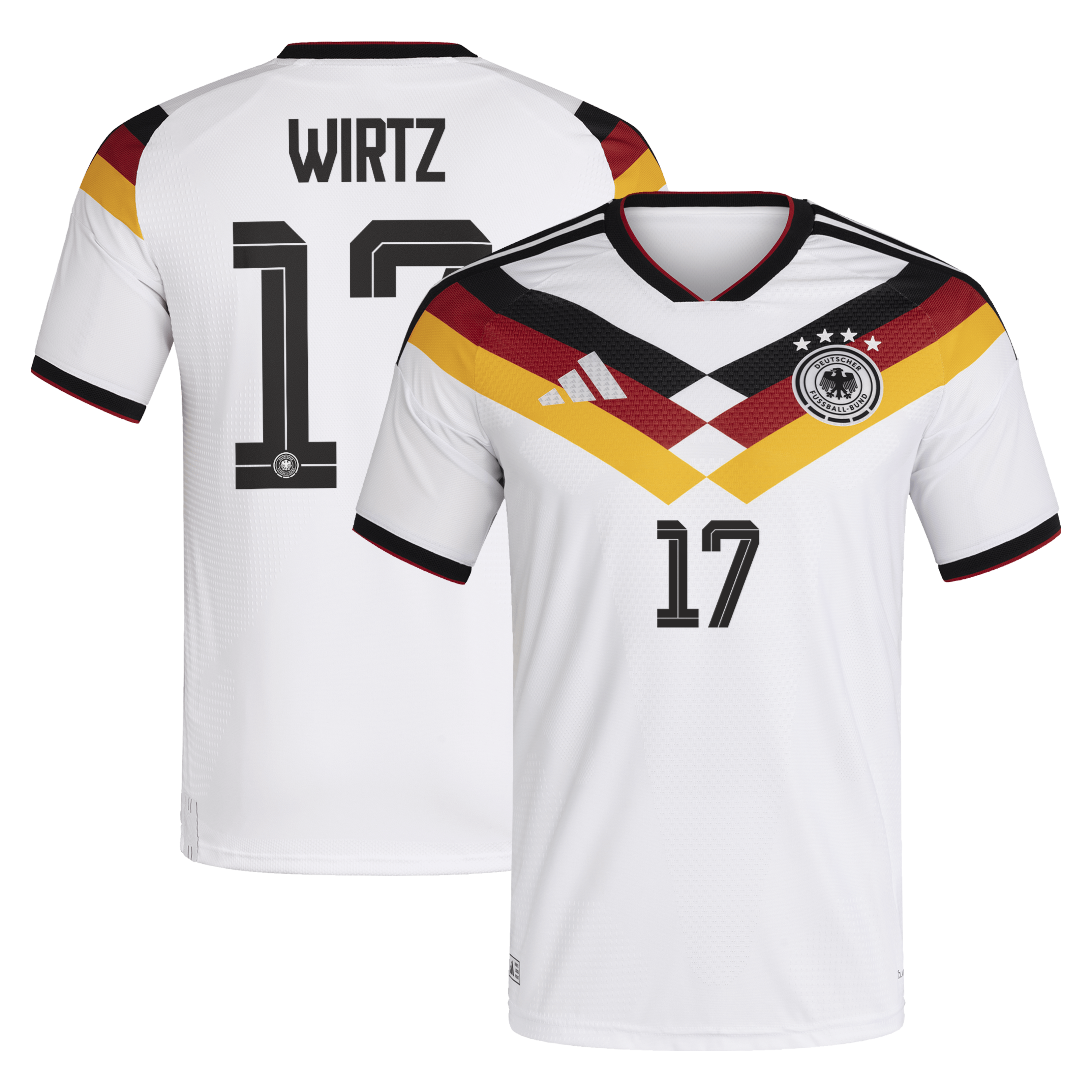 Florian Wirtz Germany National Team 2026 Home Jersey