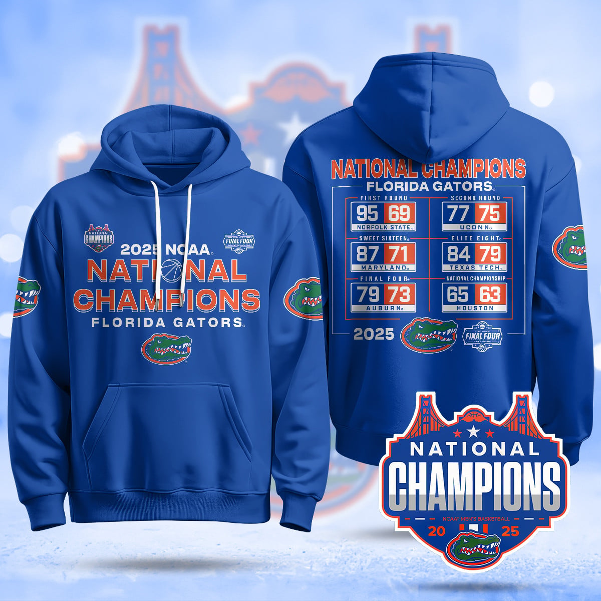 florida Gators 2025 Champions Hoodie - Florida Gators 2025 NCAA