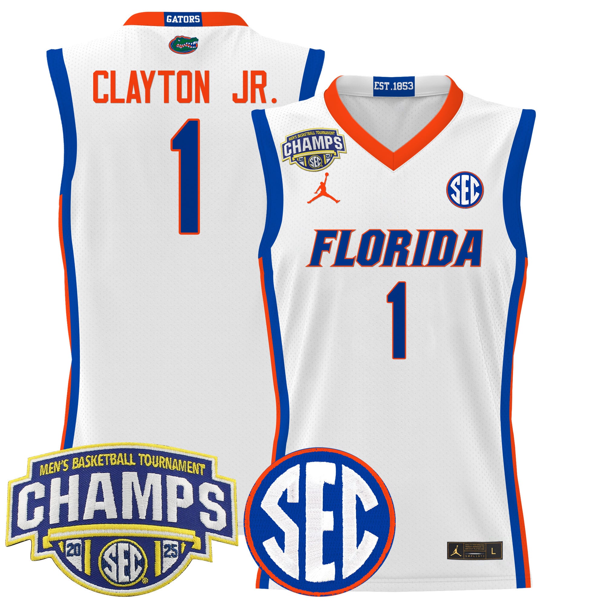 Florida Gators Clayton Jr. Jersey - Jordan Florida Gators Clayton Jr.