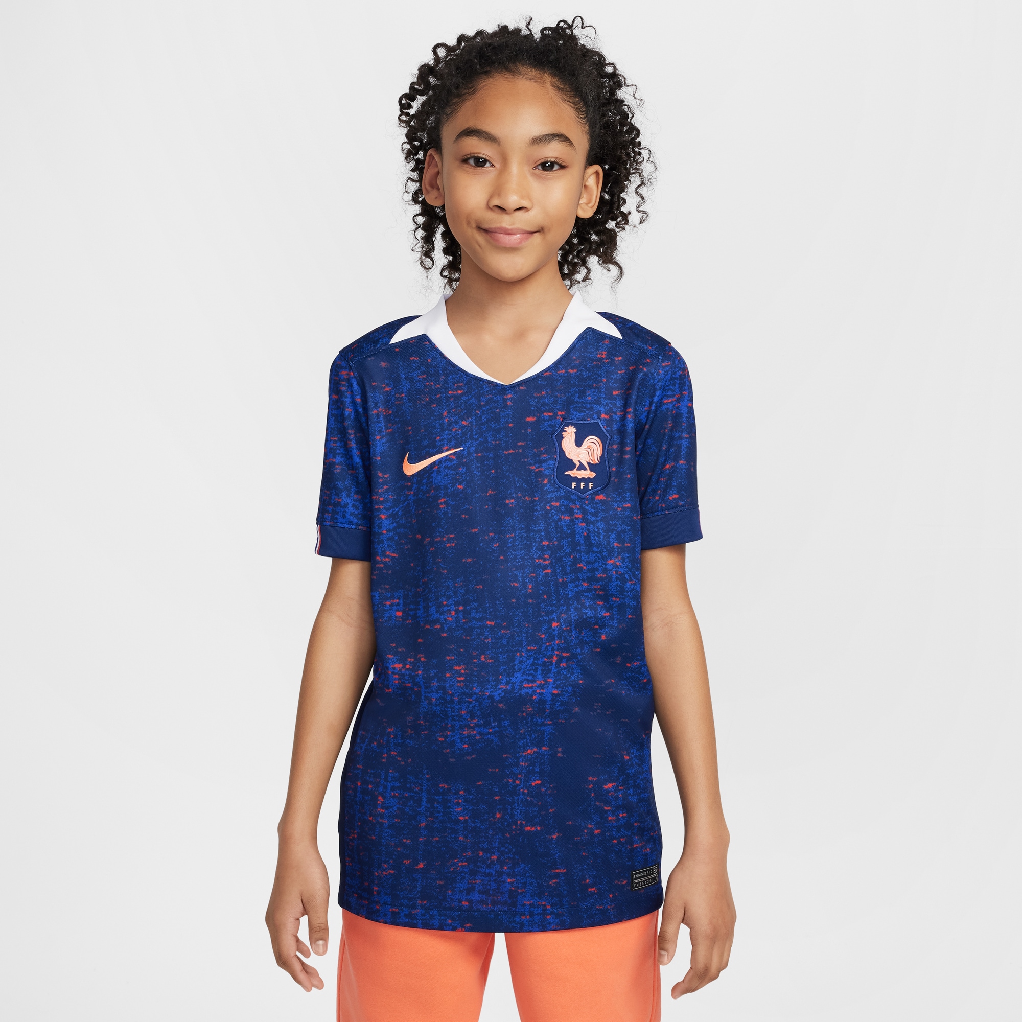 France Women's National Team Youth 2025/26 Home Jersey - Blue