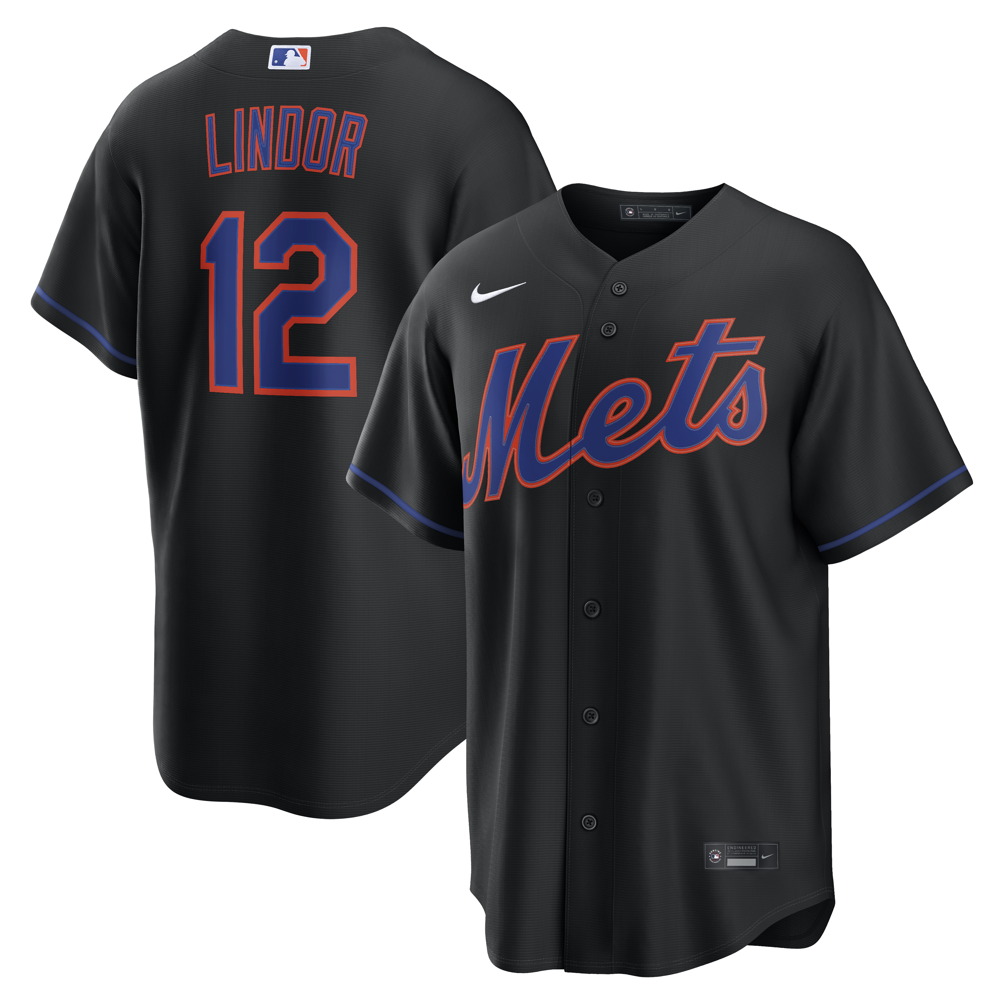 Francisco Lindor New York Mets Alternate Jersey