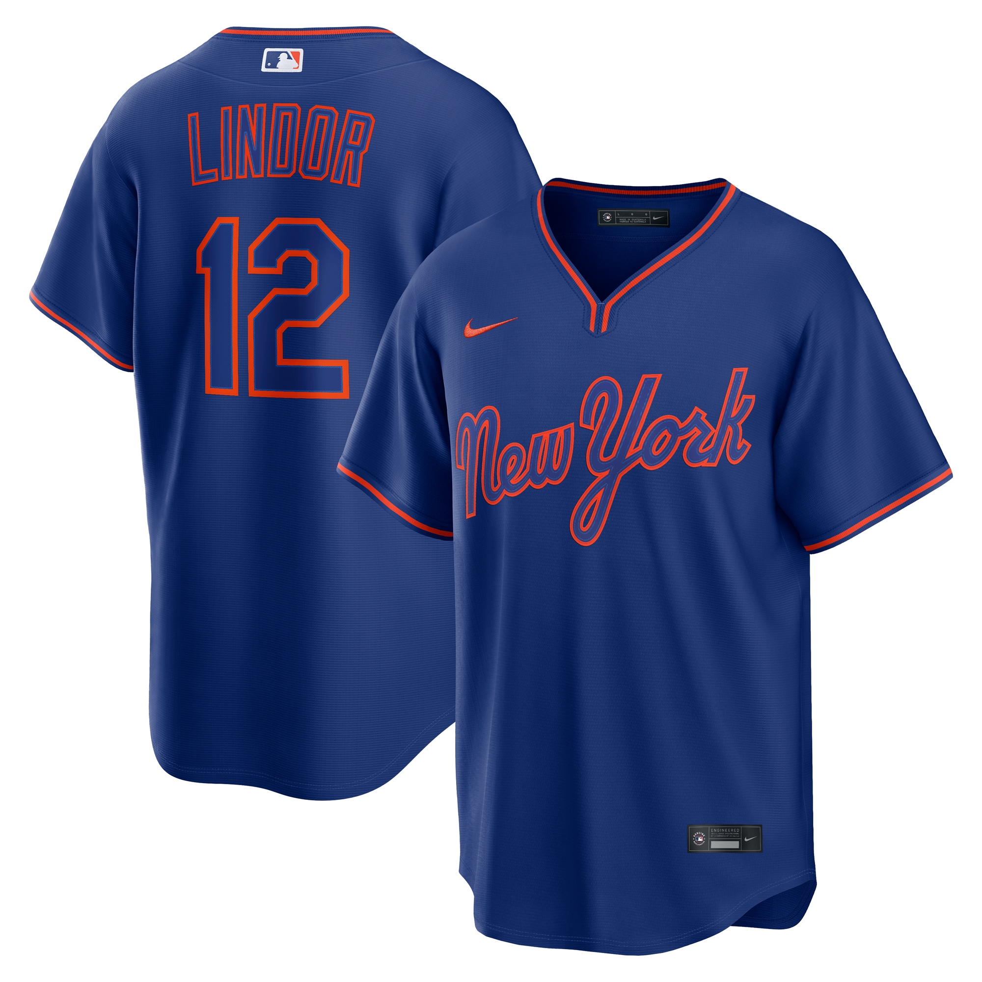 Francisco Lindor New York Mets Alternate Jersey