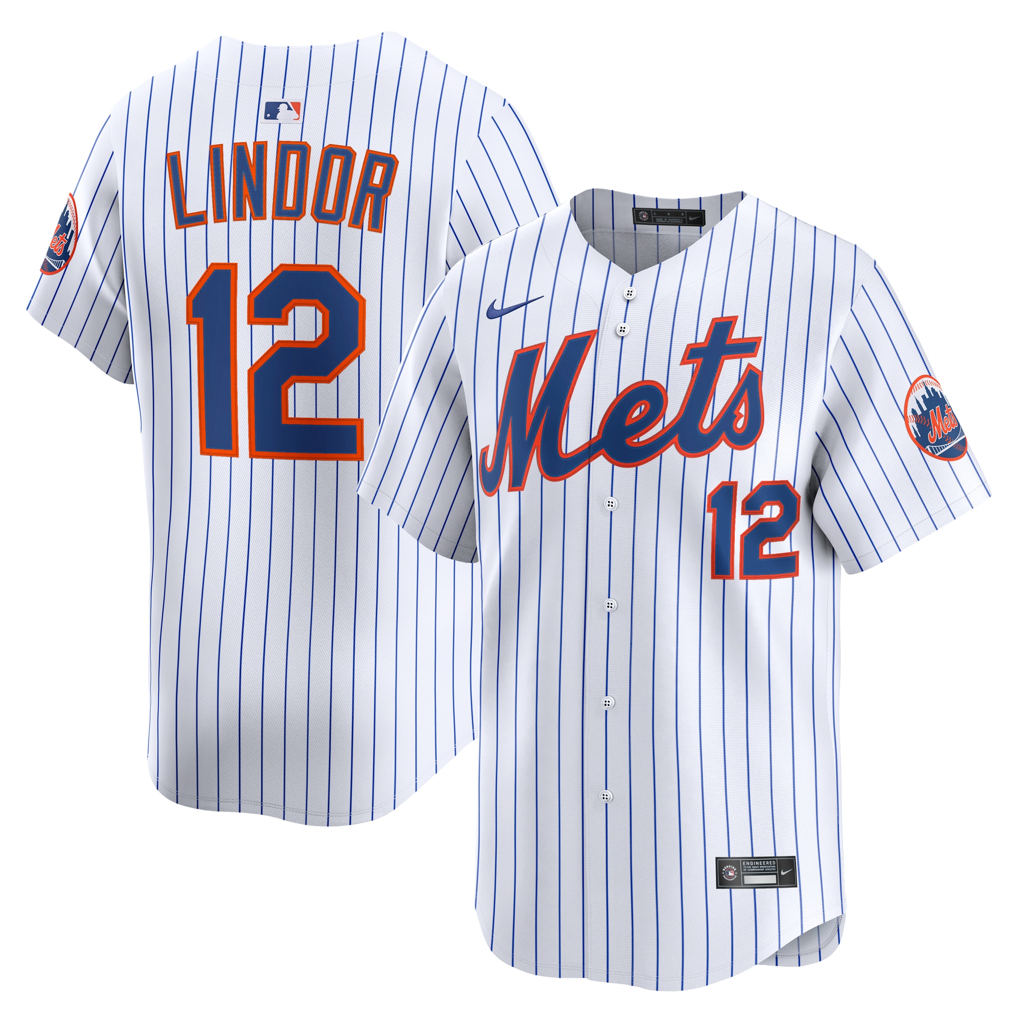 Francisco Lindor New York Mets Home Limited Jersey