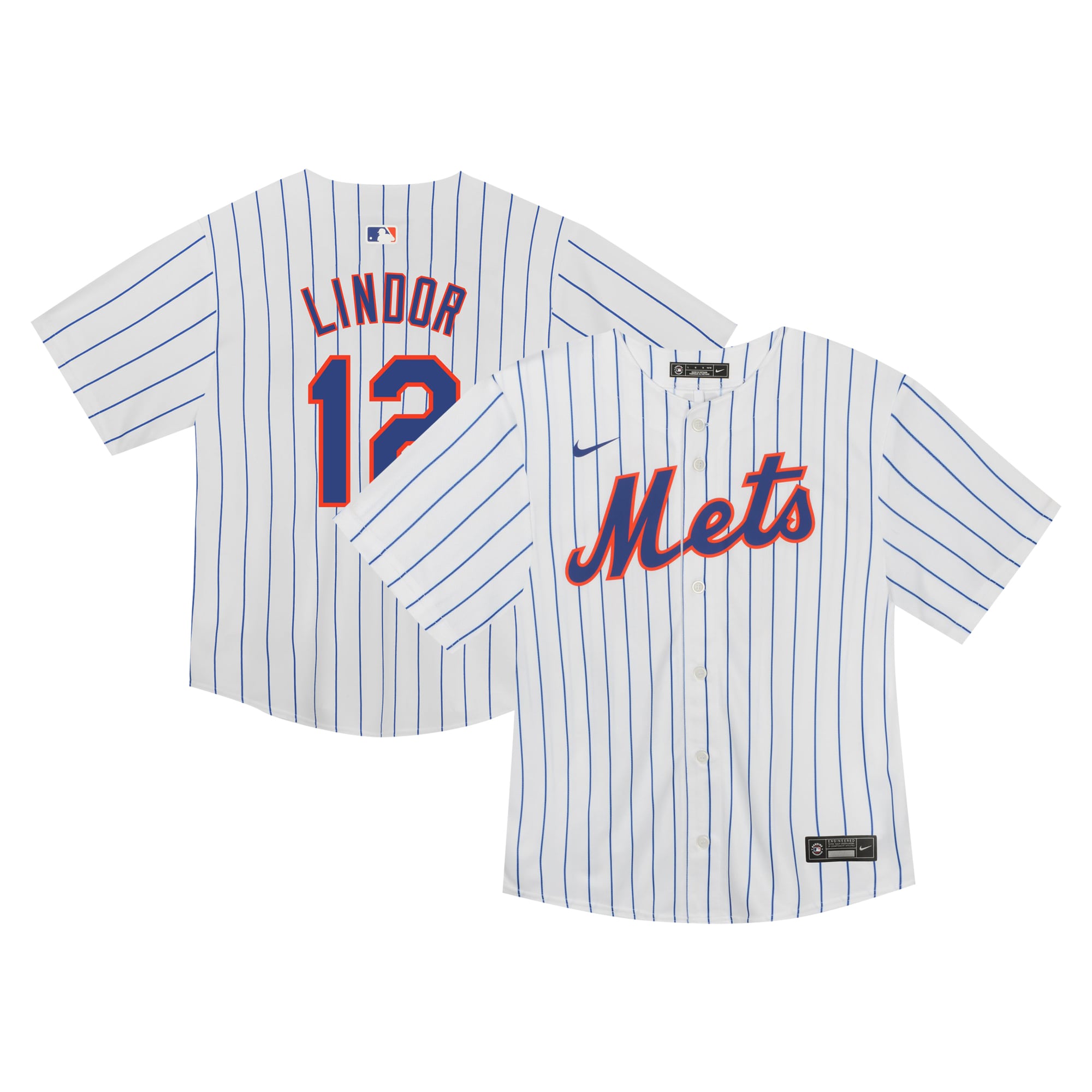 Francisco Lindor New York Mets Toddler Game Jersey - White