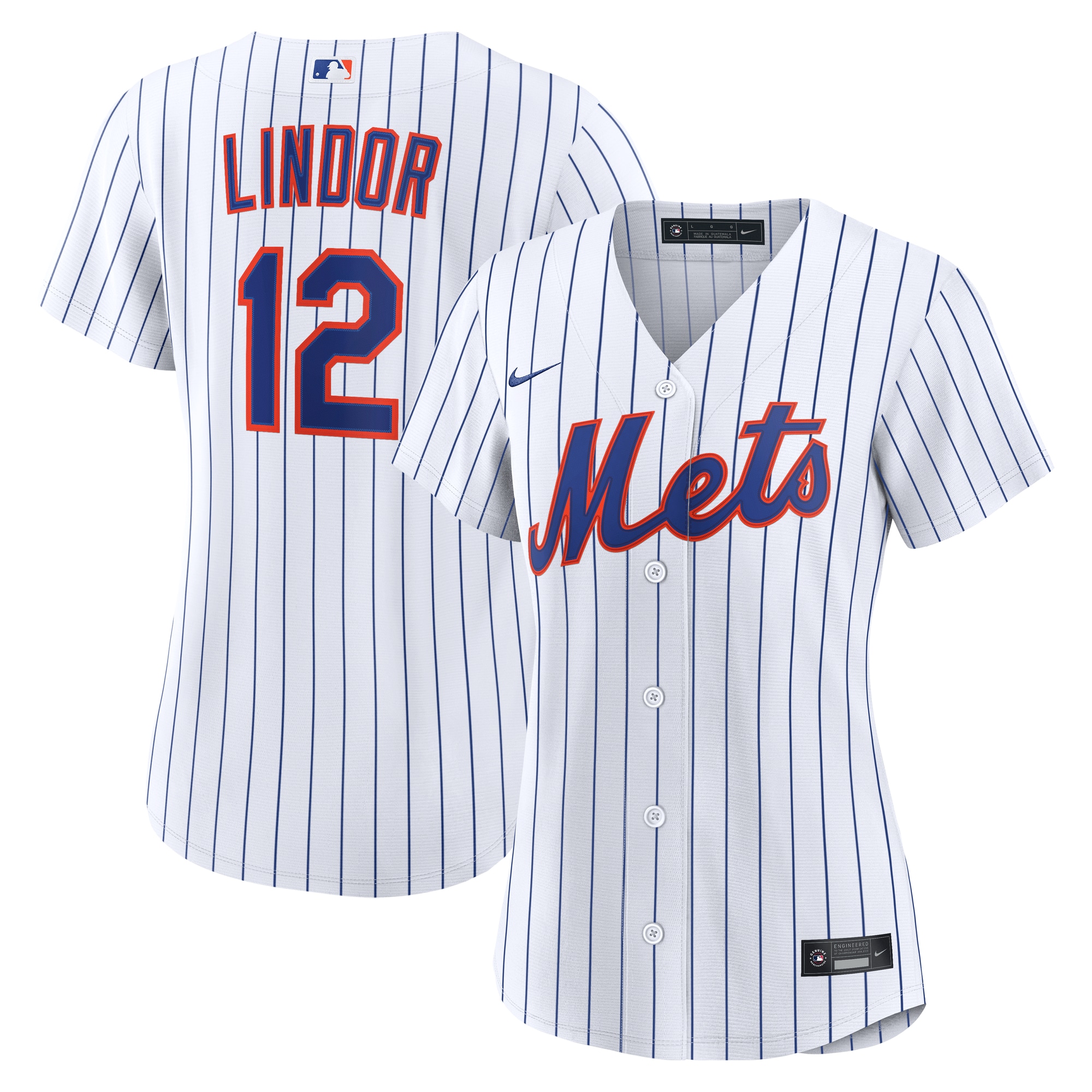 Francisco Lindor New York Mets Women's Home Jersey