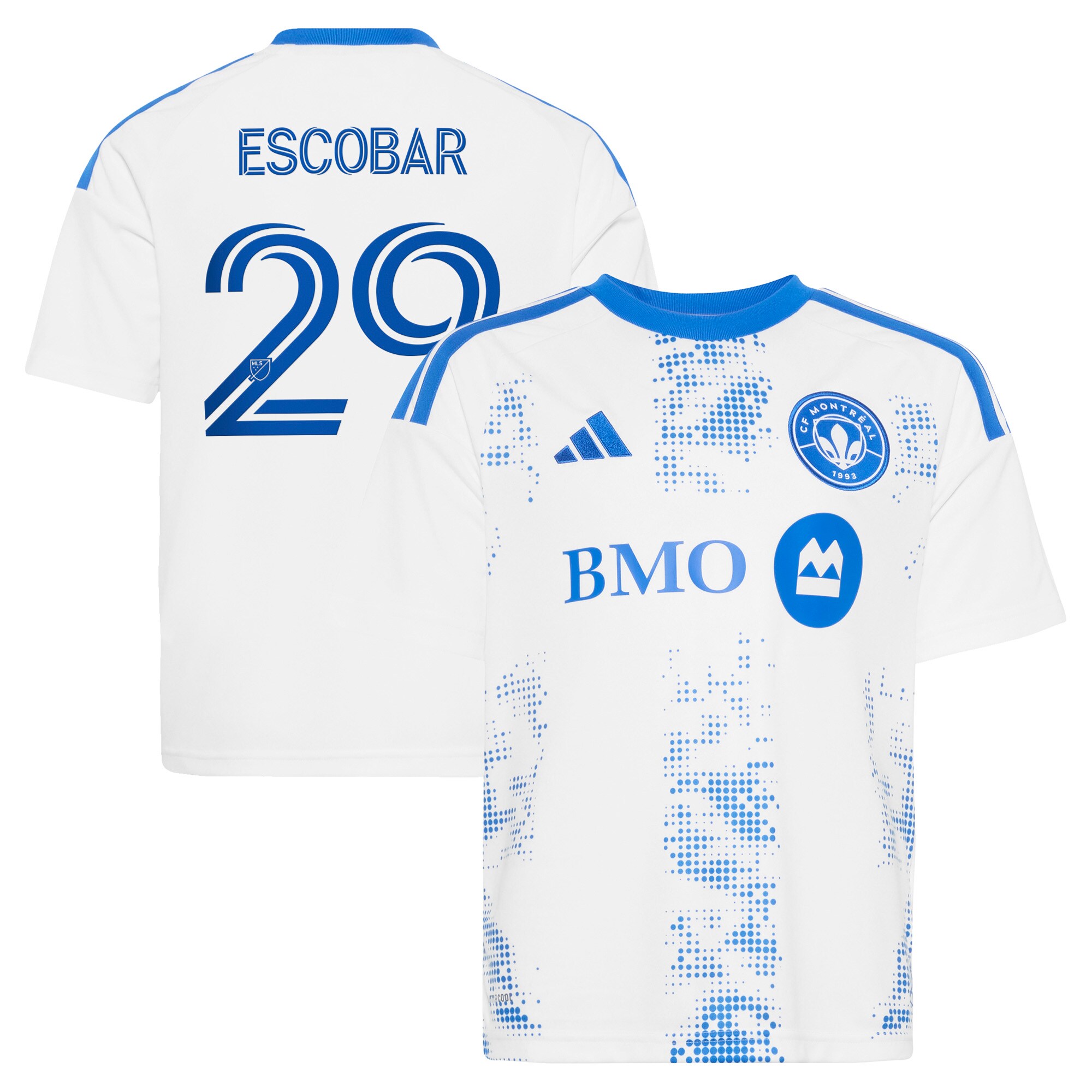 Franco Escobar CF Montreal Youth 2026 The Procure Jersey Jersey - White
