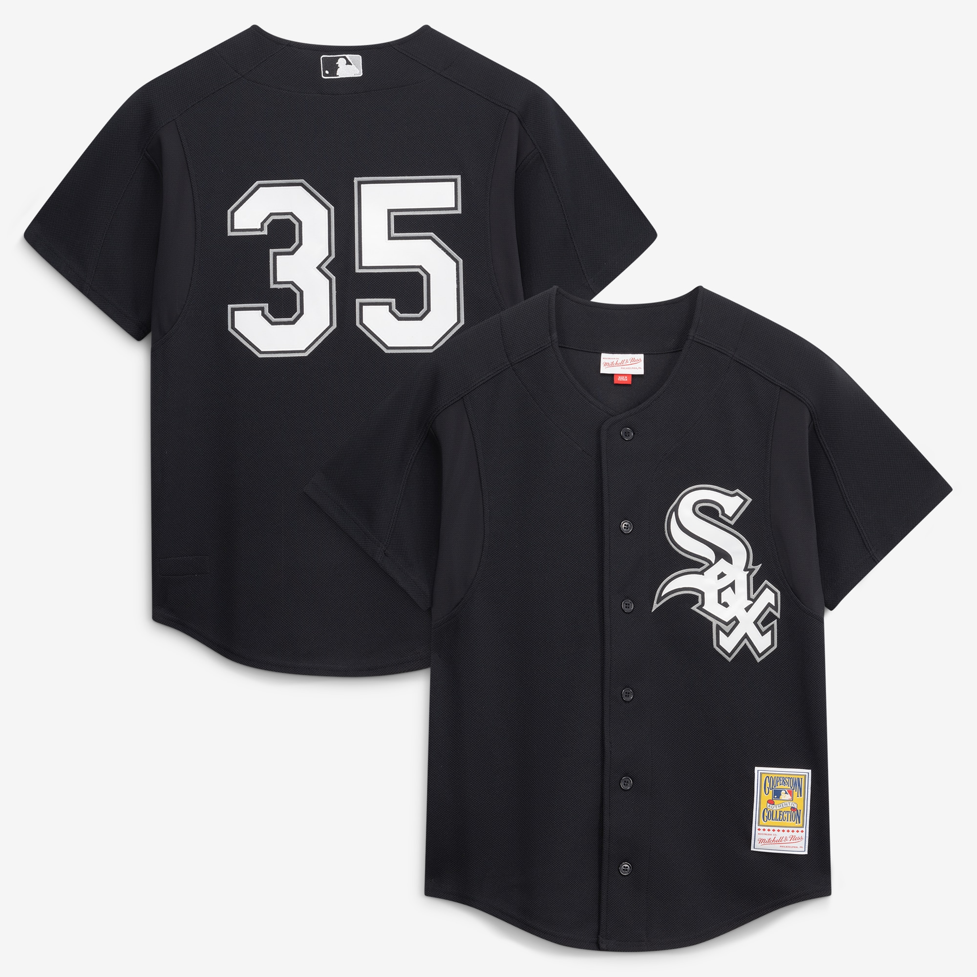 Frank Thomas Chicago White Sox Batting Practice Jersey - Black