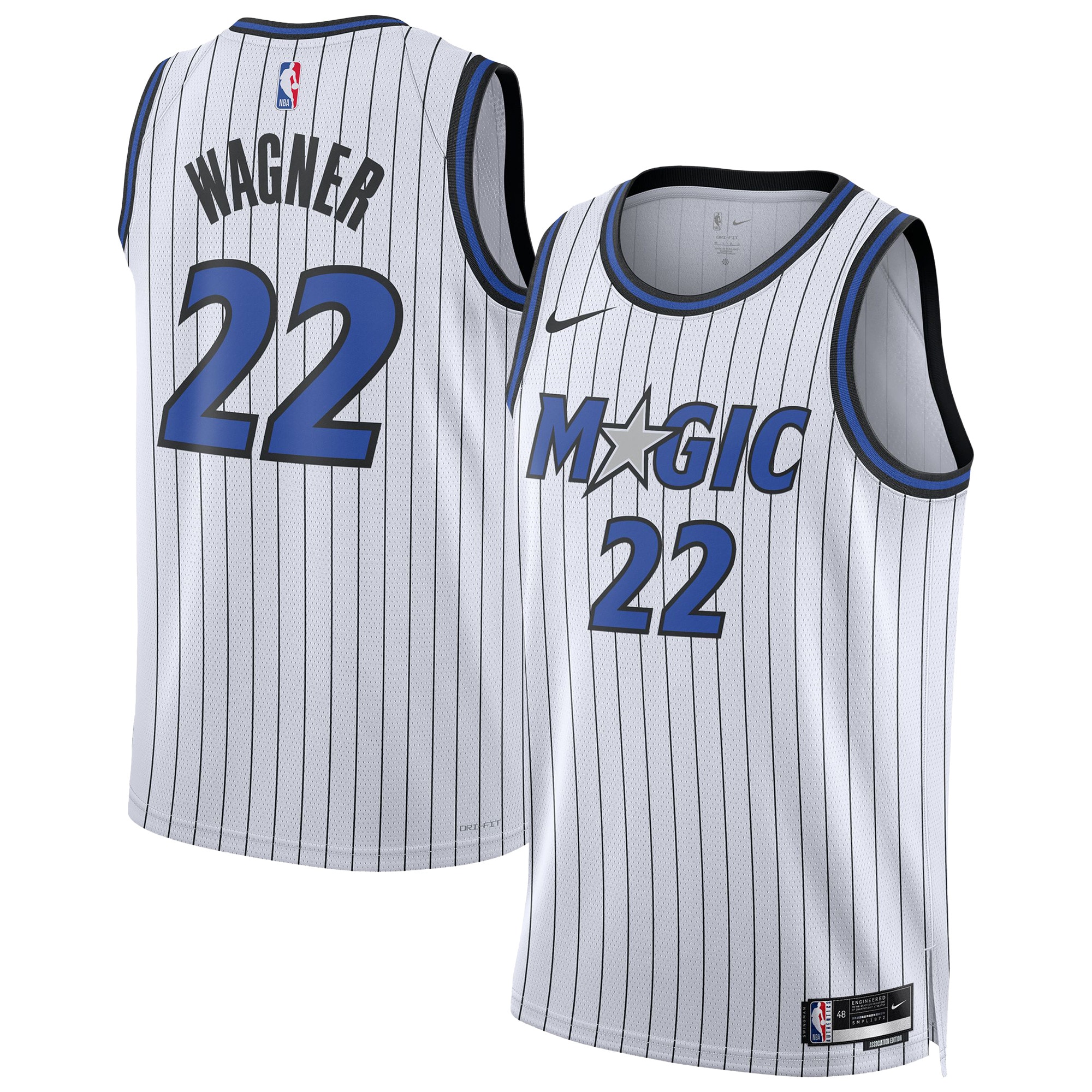 Franz Wagner Orlando Magic Unisex Swingman Player Jersey - Association Edition - White