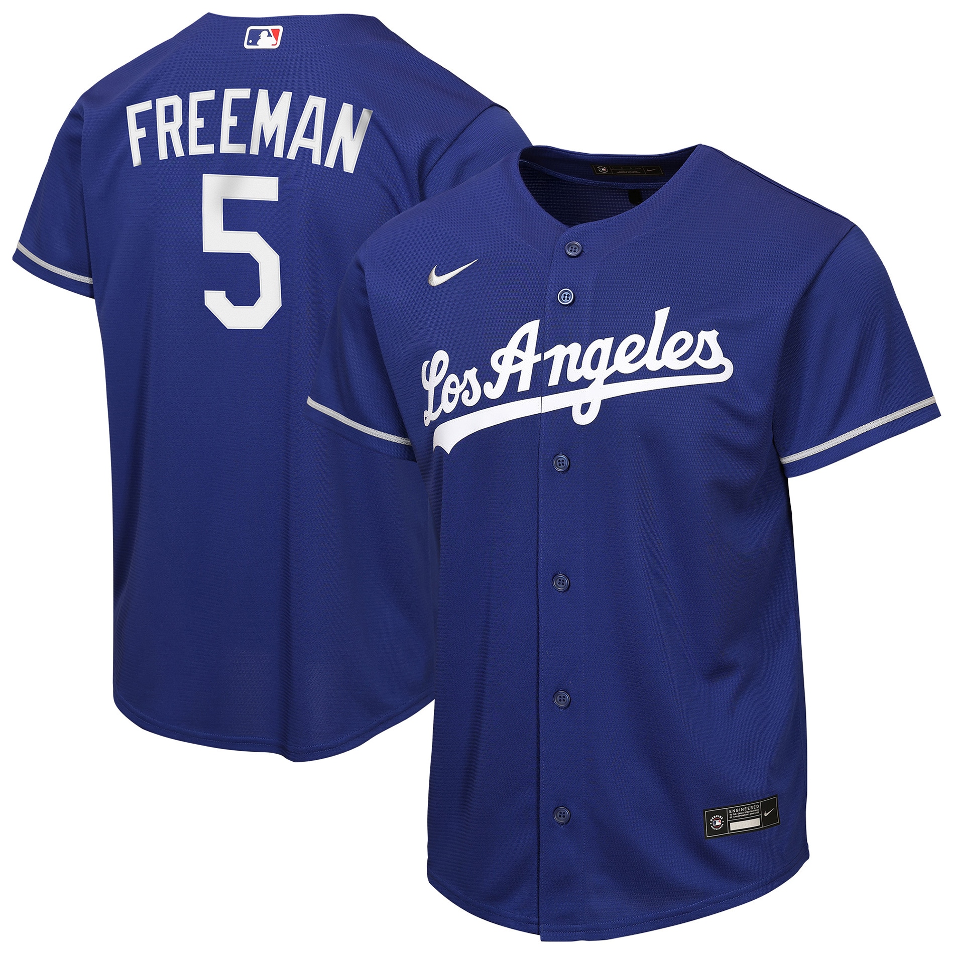 Freddie Freeman Los Angeles Dodgers Youth Alternate Jersey - Royal