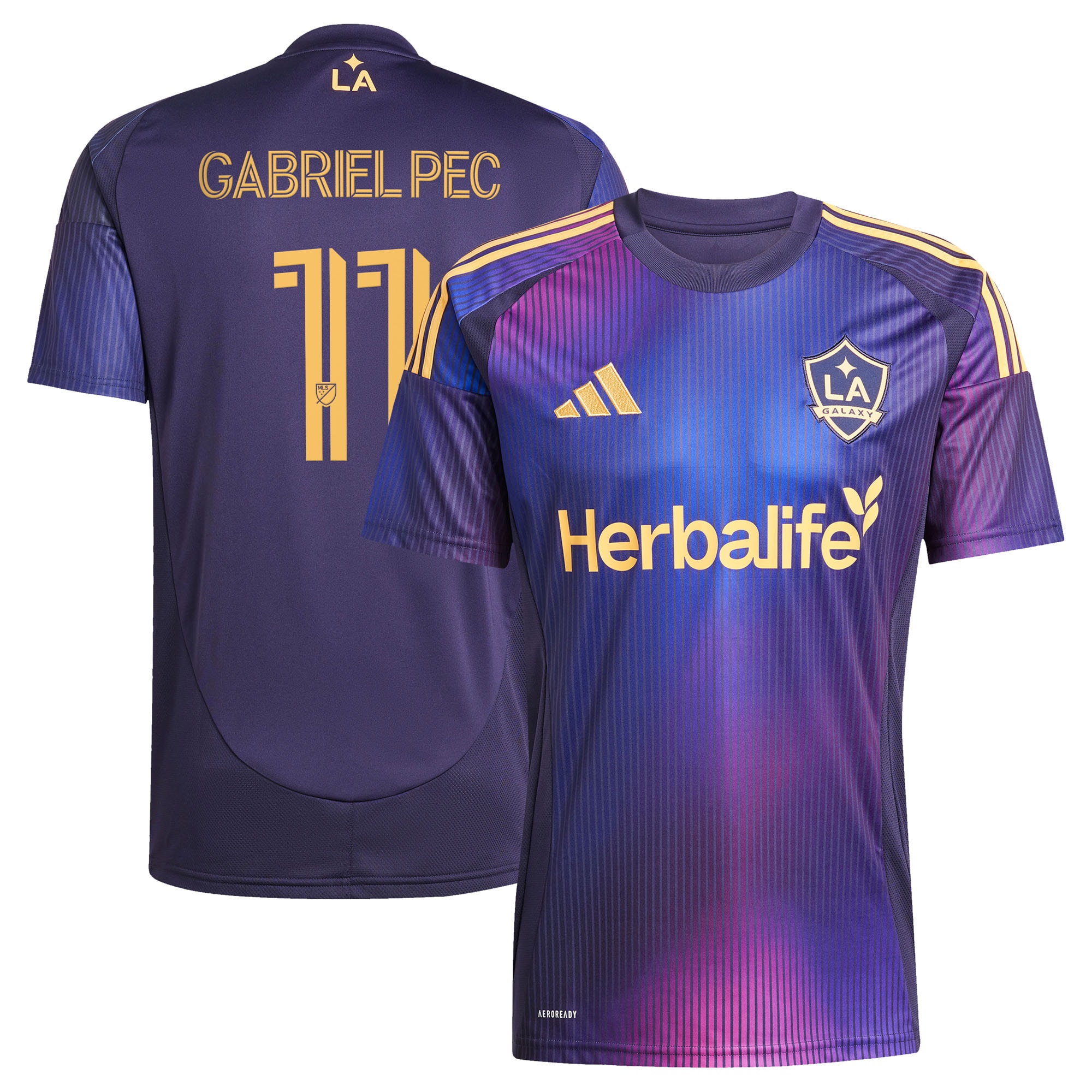 Gabriel Pec LA Galaxy 2025 RIZON Player Jersey - Navy