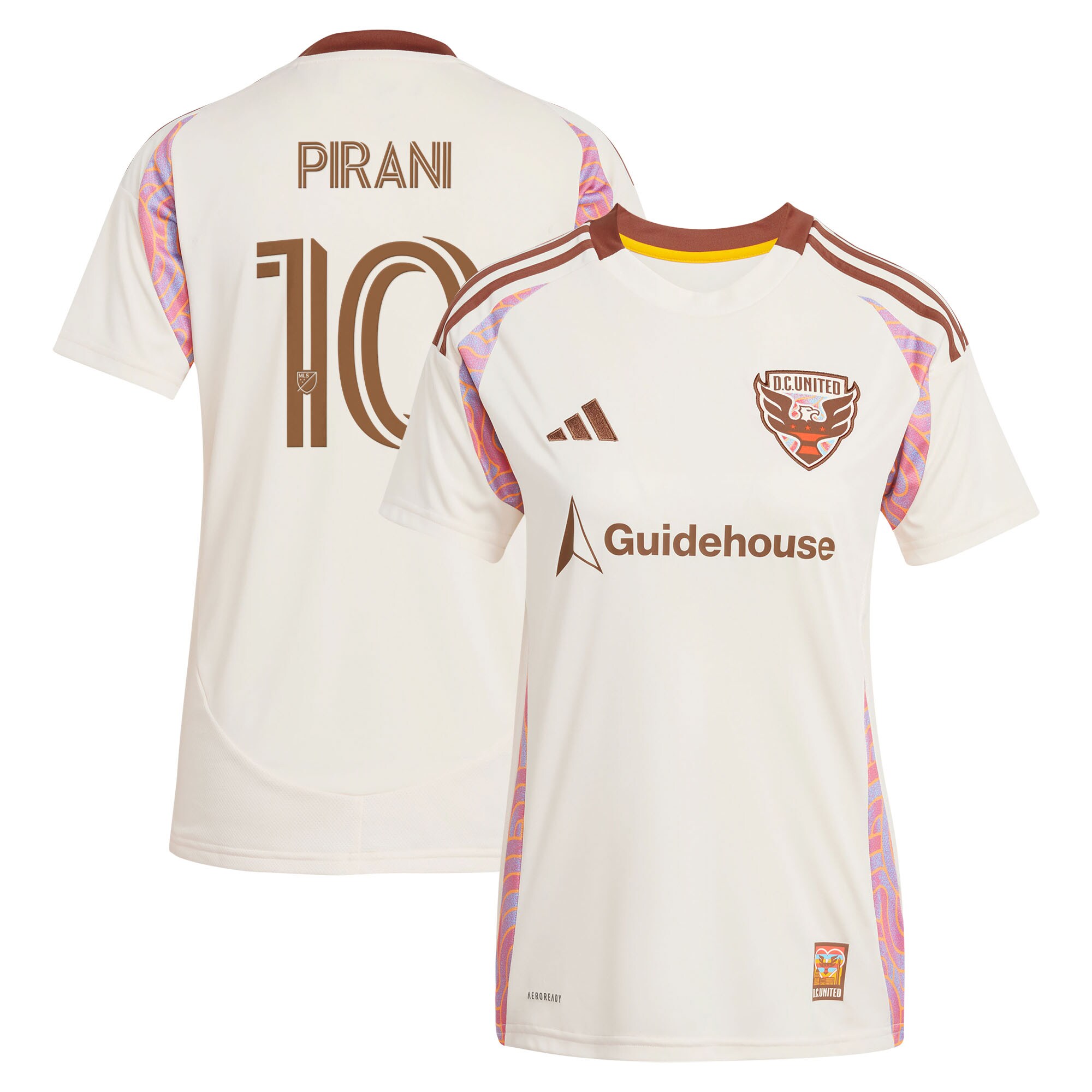Gabriel Pirani D.C. United Women's 2025 The Soul Kit Jersey - Natural