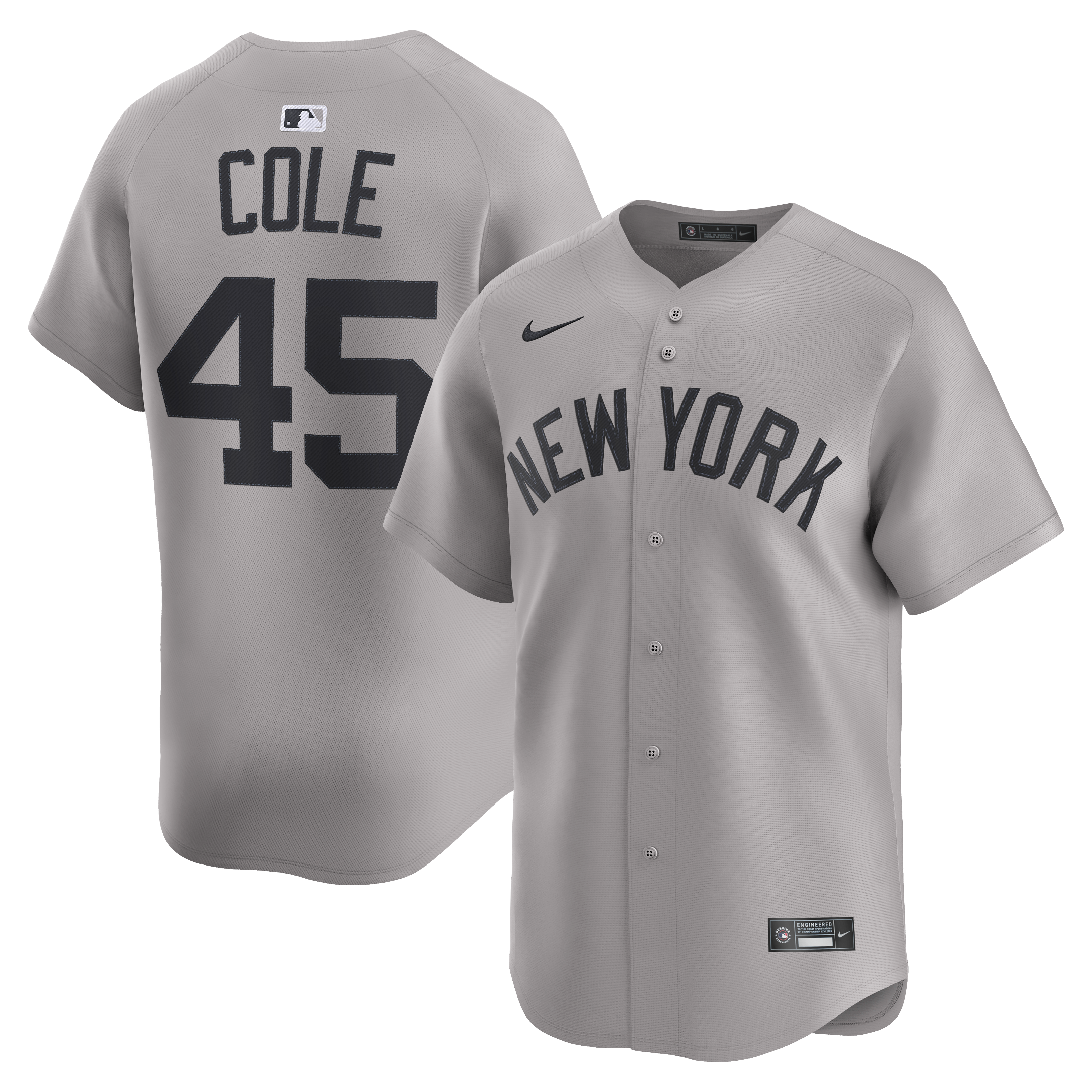 Gerrit Cole New York Yankees Road Limited Player Jersey