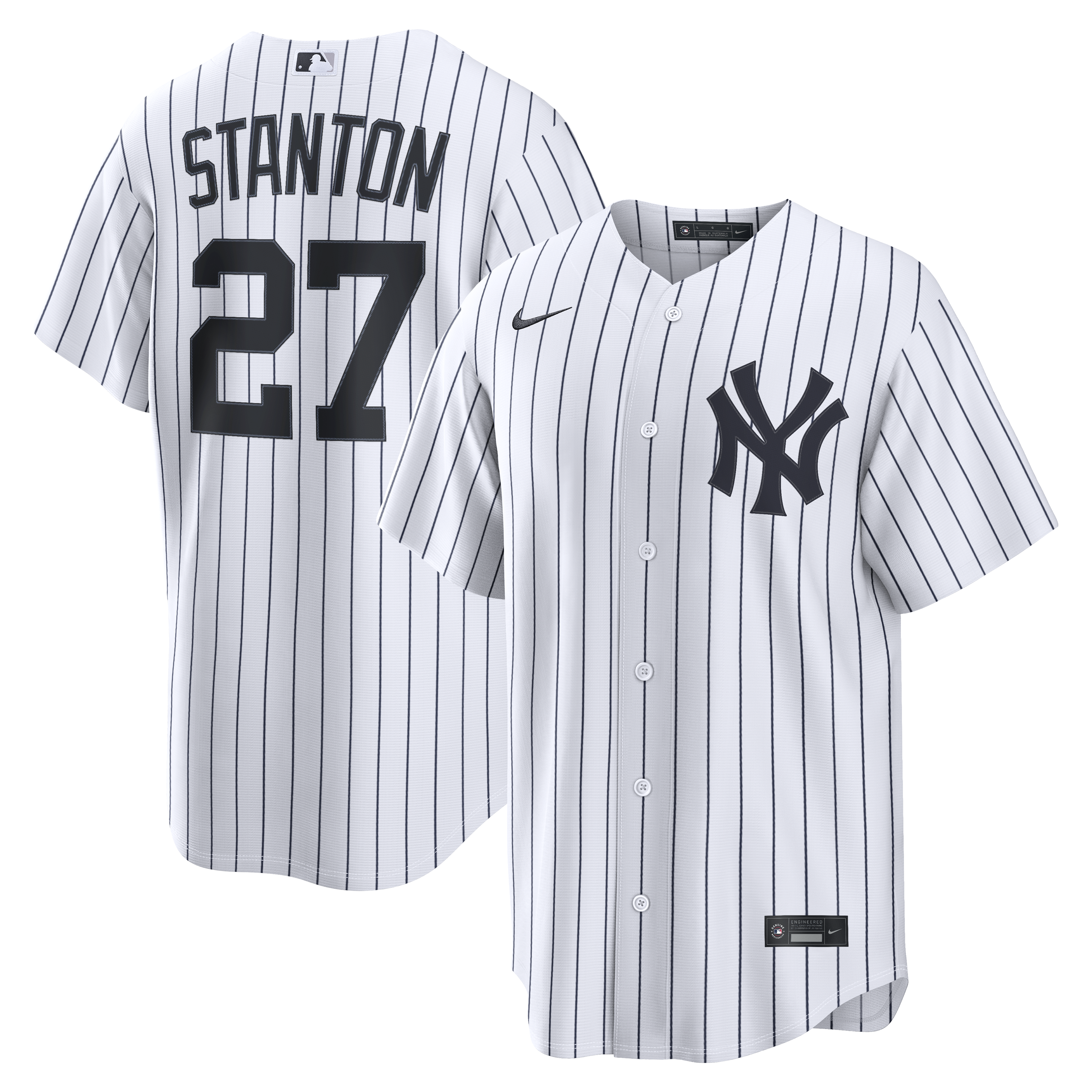 Giancarlo Stanton New York Yankees Home Jersey - White