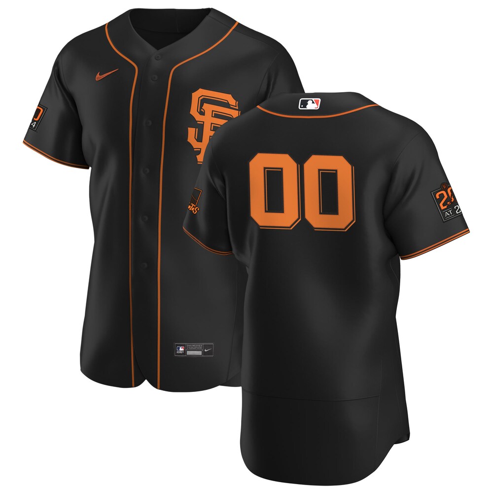 Giants Black Alternate Jersey - Nike Custom MLB