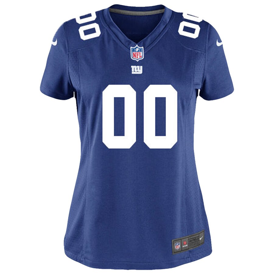 Alternative view of Giants Blue Women’s Custom Jersey - Nike - Personalized NFL