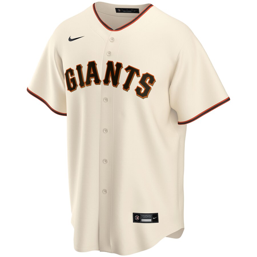 Alternative view of Giants Cream Custom Jersey nike - Nike Giants Cream Custom Jersey