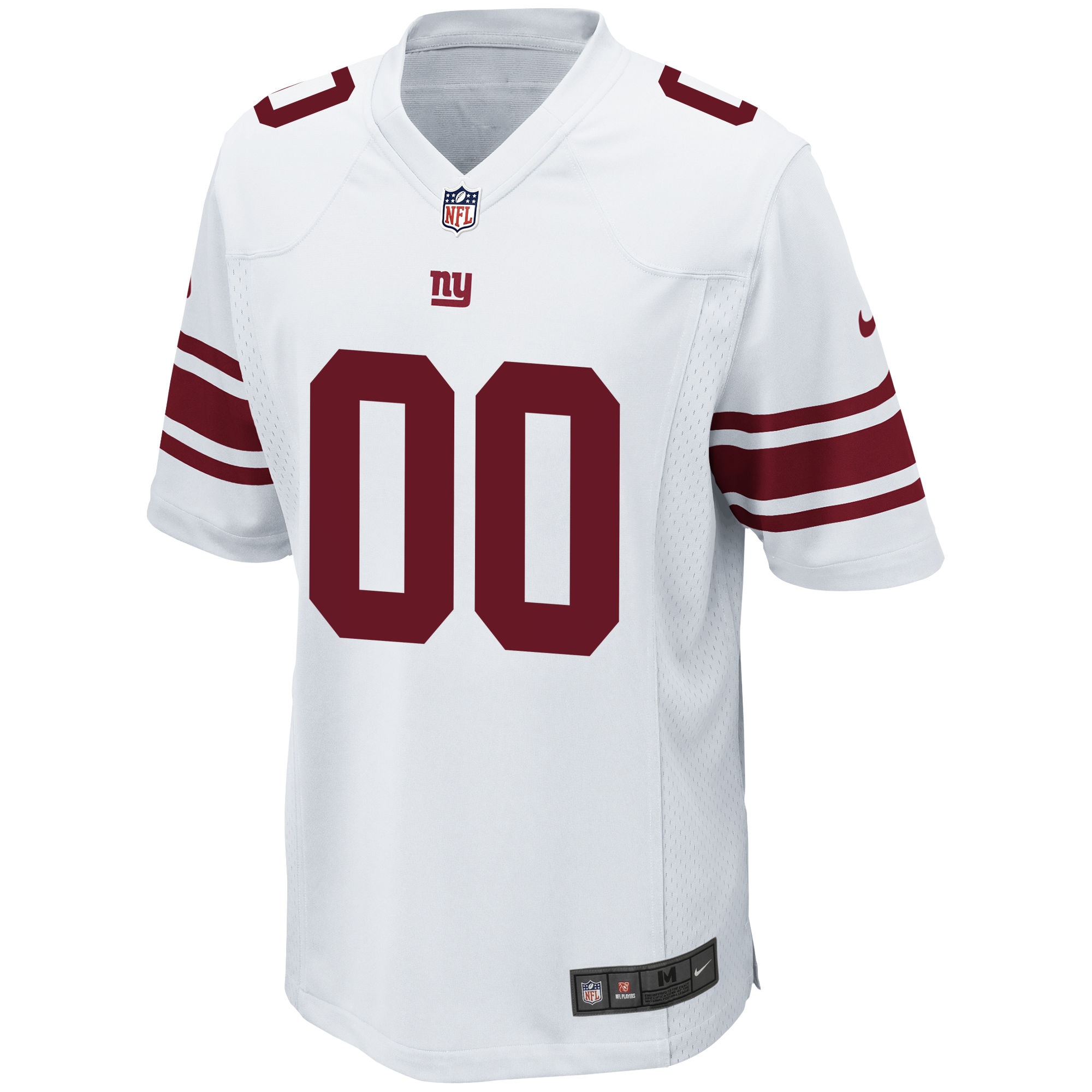 Alternative view of Giants White Custom Jersey - Nike - Personalized NFL Style