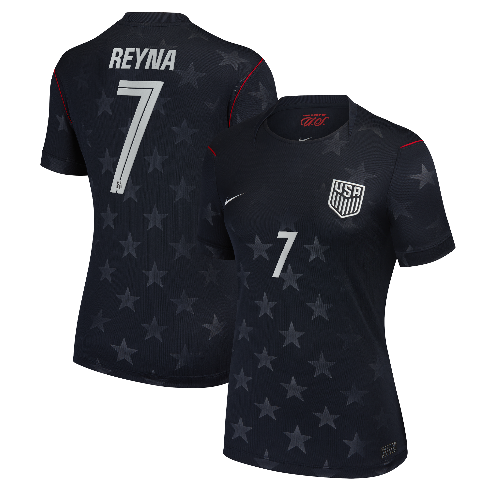 Giovanni Reyna USMNT Women's 2026 Away Stadium Jersey - Blue