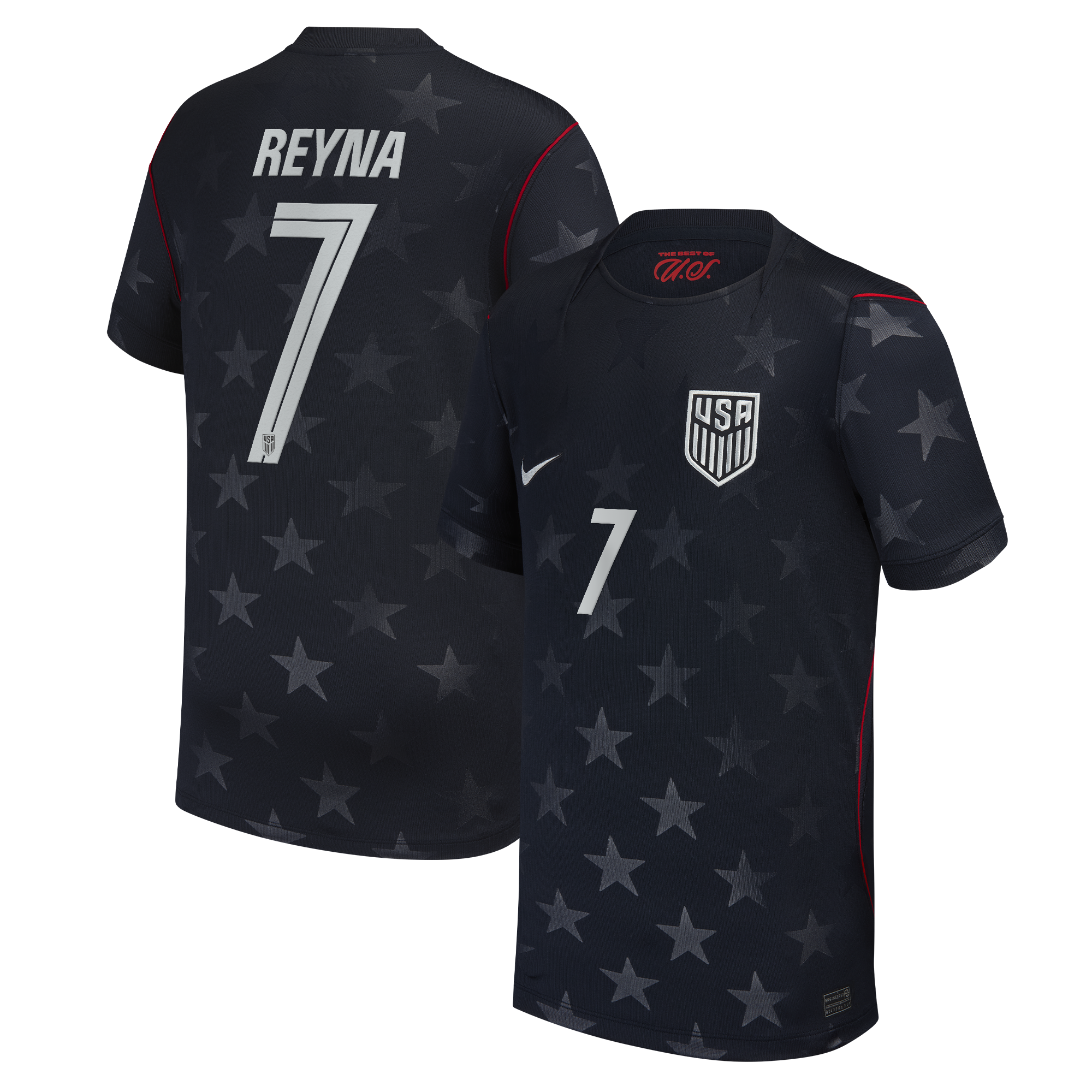 Giovanni Reyna USMNT Youth 2026 Away Stadium Jersey - Blue