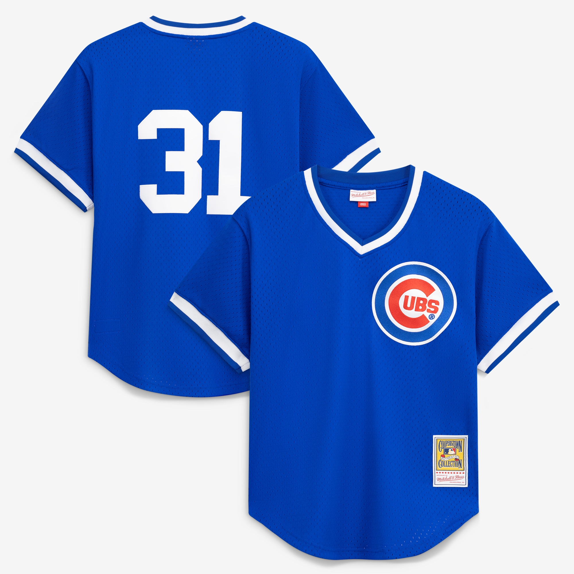 Greg Maddux Chicago Cubs Batting Practice Jersey - Royal