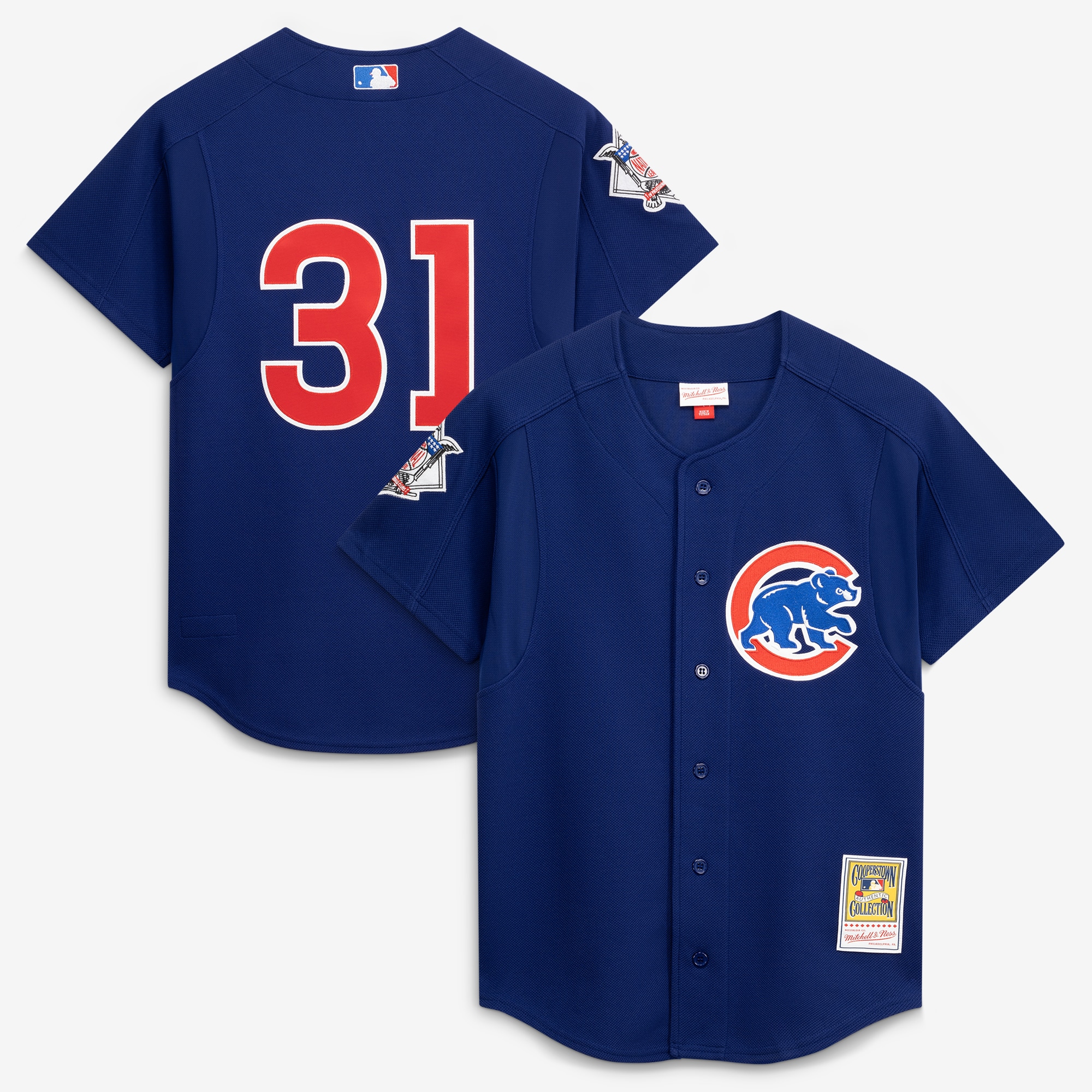Greg Maddux Chicago Cubs Cooperstown Collection 2005 Batting Practice Jersey - Royal