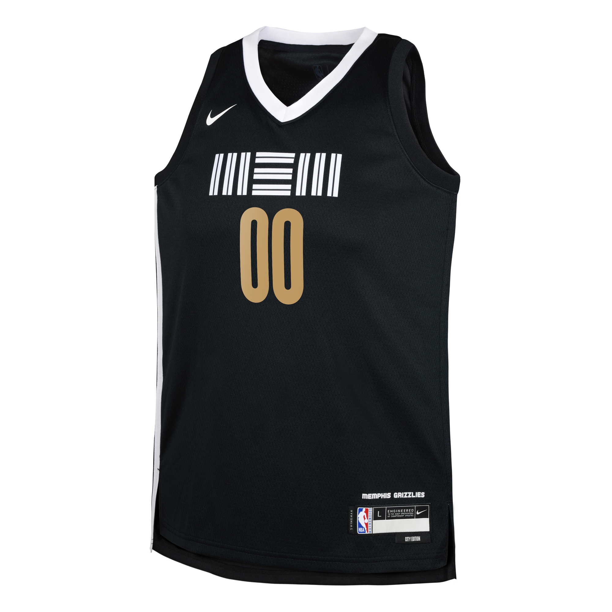 Alternative view of Grizzlies Black City Edition Jersey - Nike Grizzlies Black City