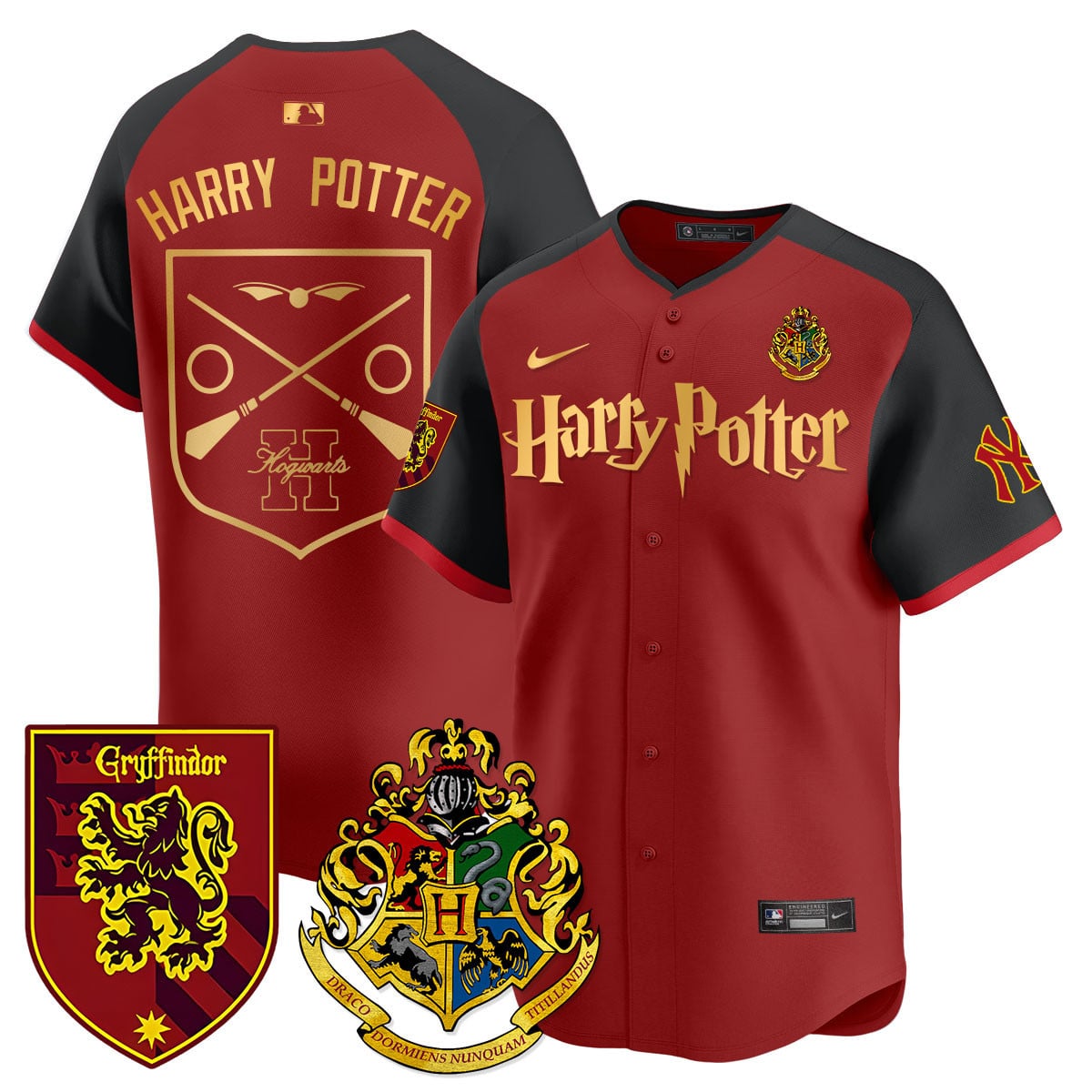 Gryffindor Baseball Jersey nike - Nike Harry Potter Gryffindor