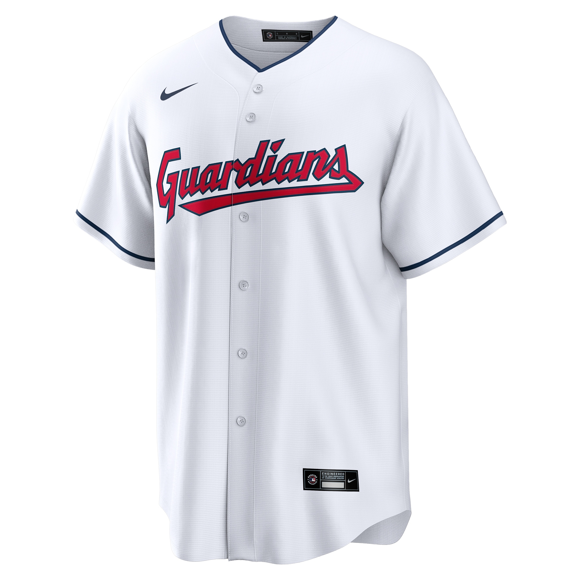 Alternative view of Guardians White Custom Jersey - Nike - Personalize Your Style!