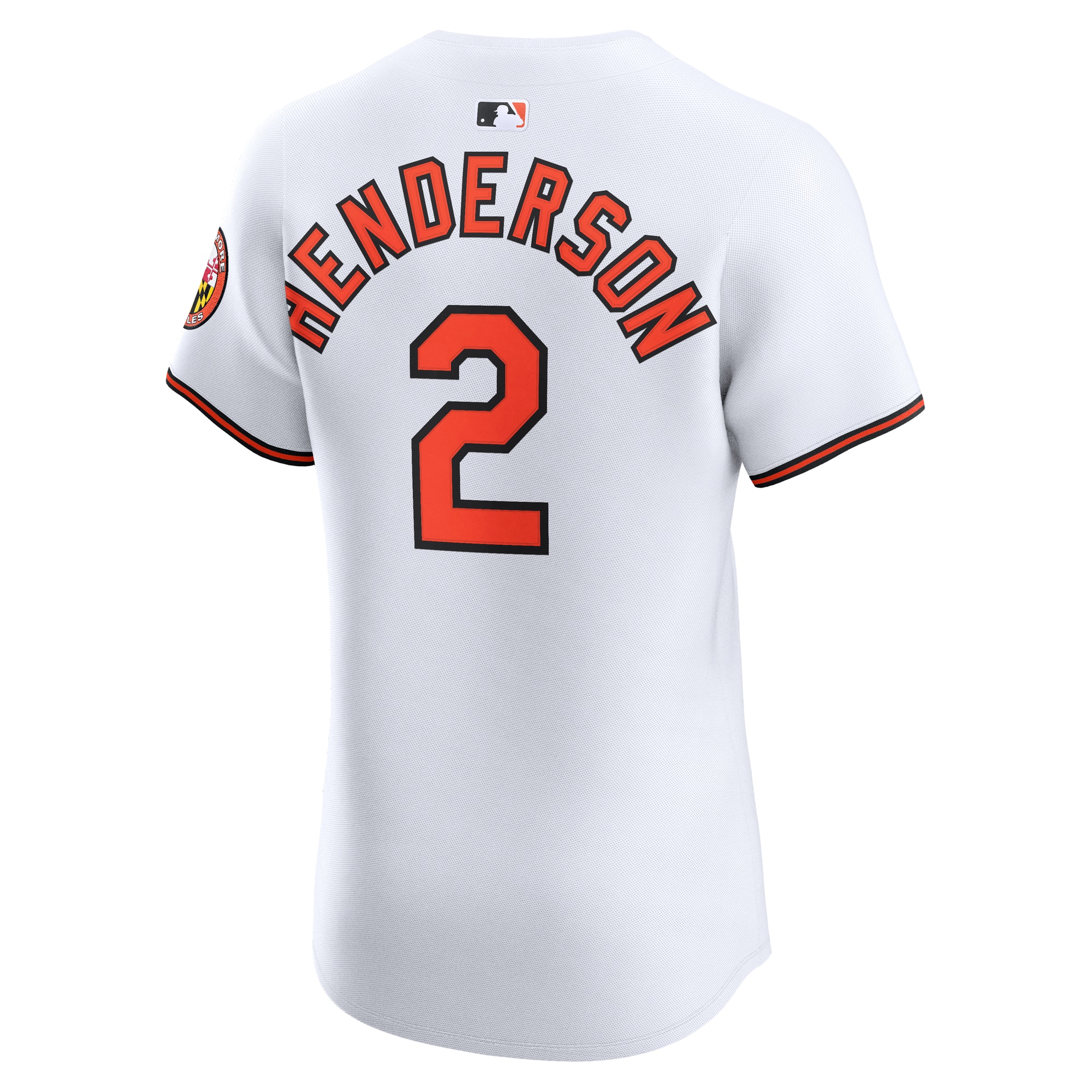 Gunnar Henderson Baltimore Orioles Home Elite Jersey – White