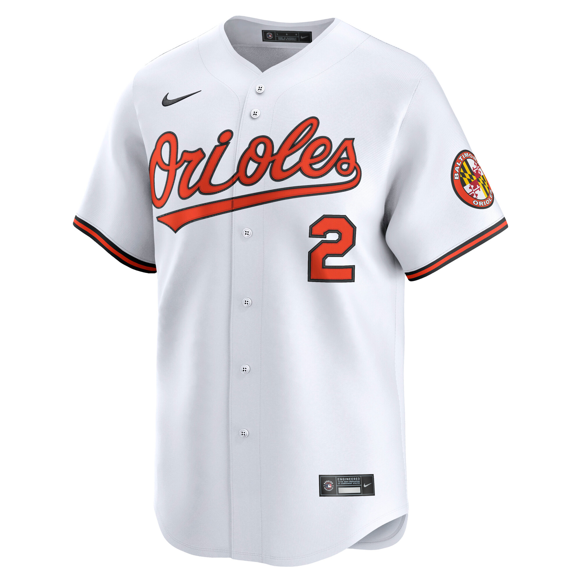 Gunnar Henderson Baltimore Orioles Home Limited Player Jersey