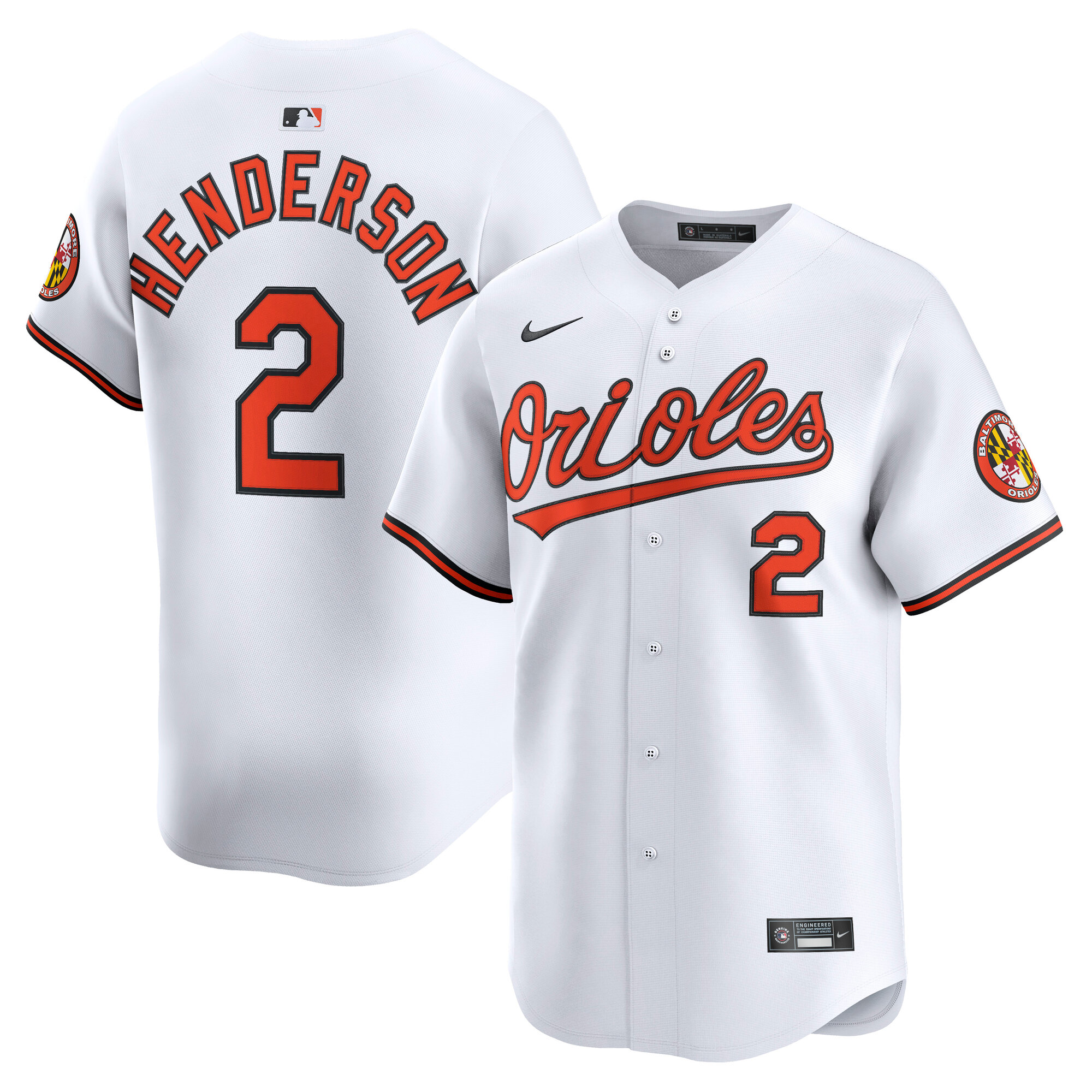 Gunnar Henderson Baltimore Orioles Limited Player Jersey