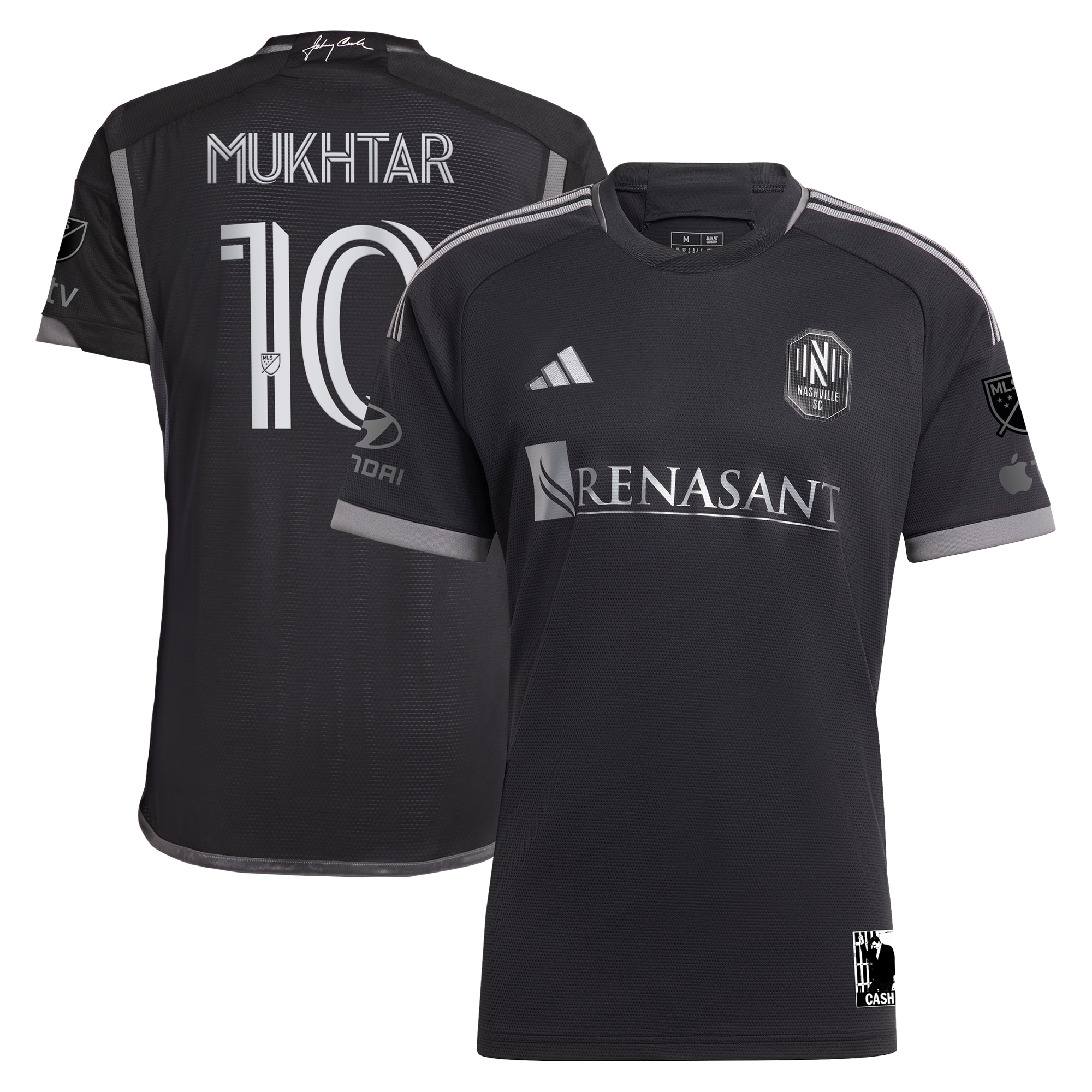 Hany Mukhtar Nashville SC 2023 Man In Black Kit Player Jersey - Black