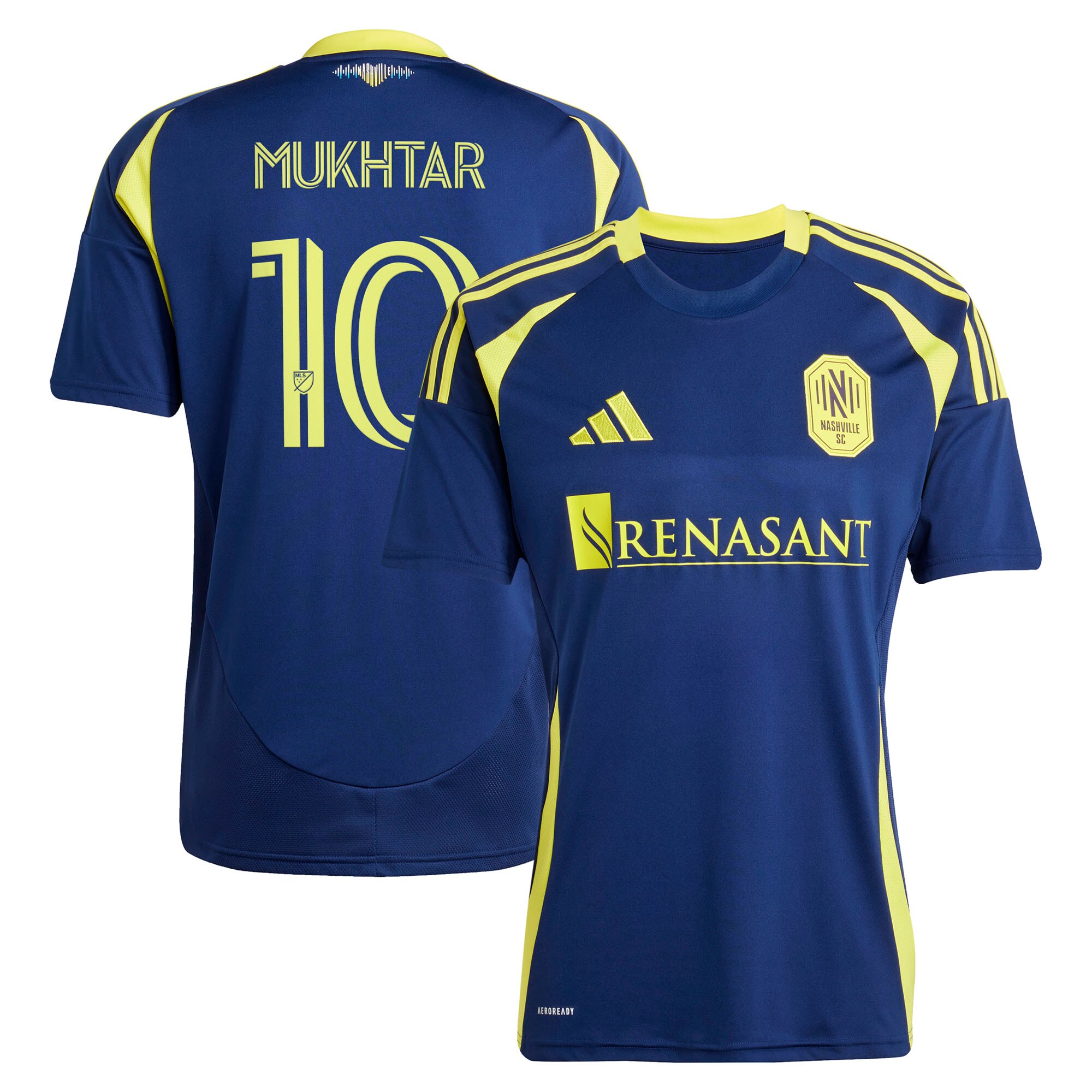 Hany Mukhtar Nashville SC 2025 The Heart of Nashville Kit Player Jersey - Navy