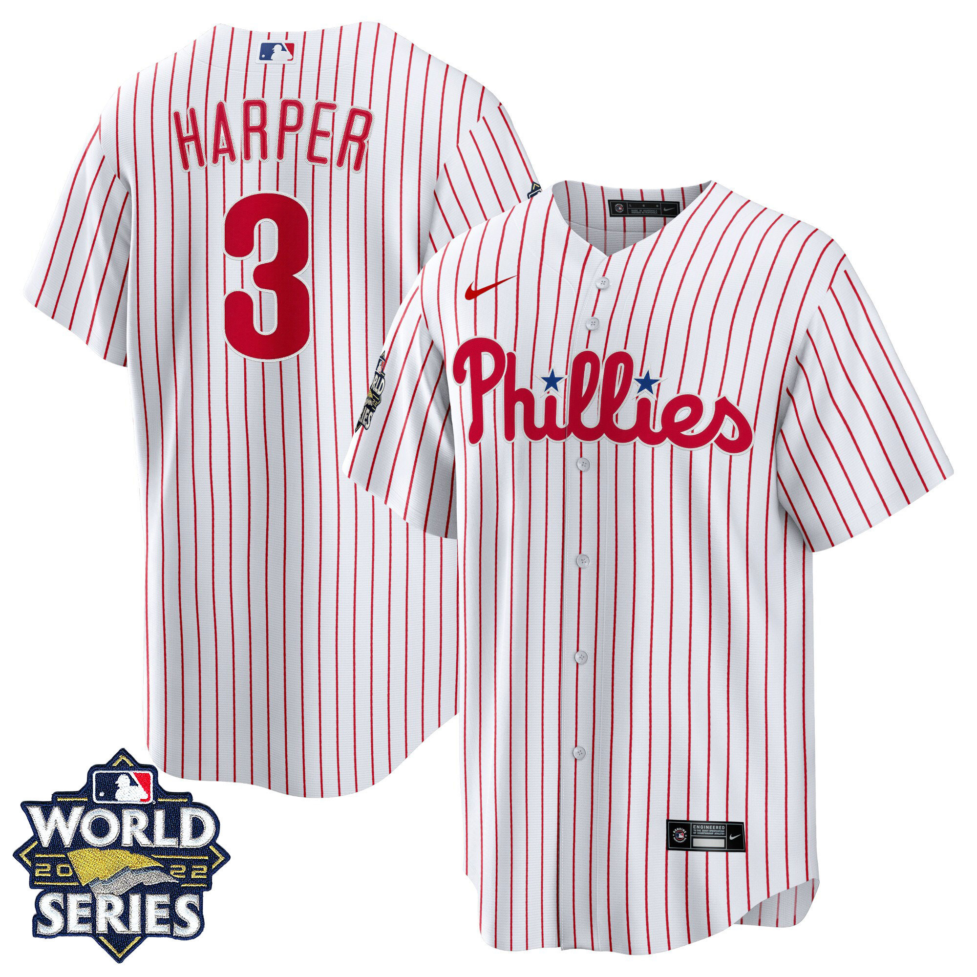 Harper Phillies Jersey Nike - Nike Harper Phillies Jersey - White/Red