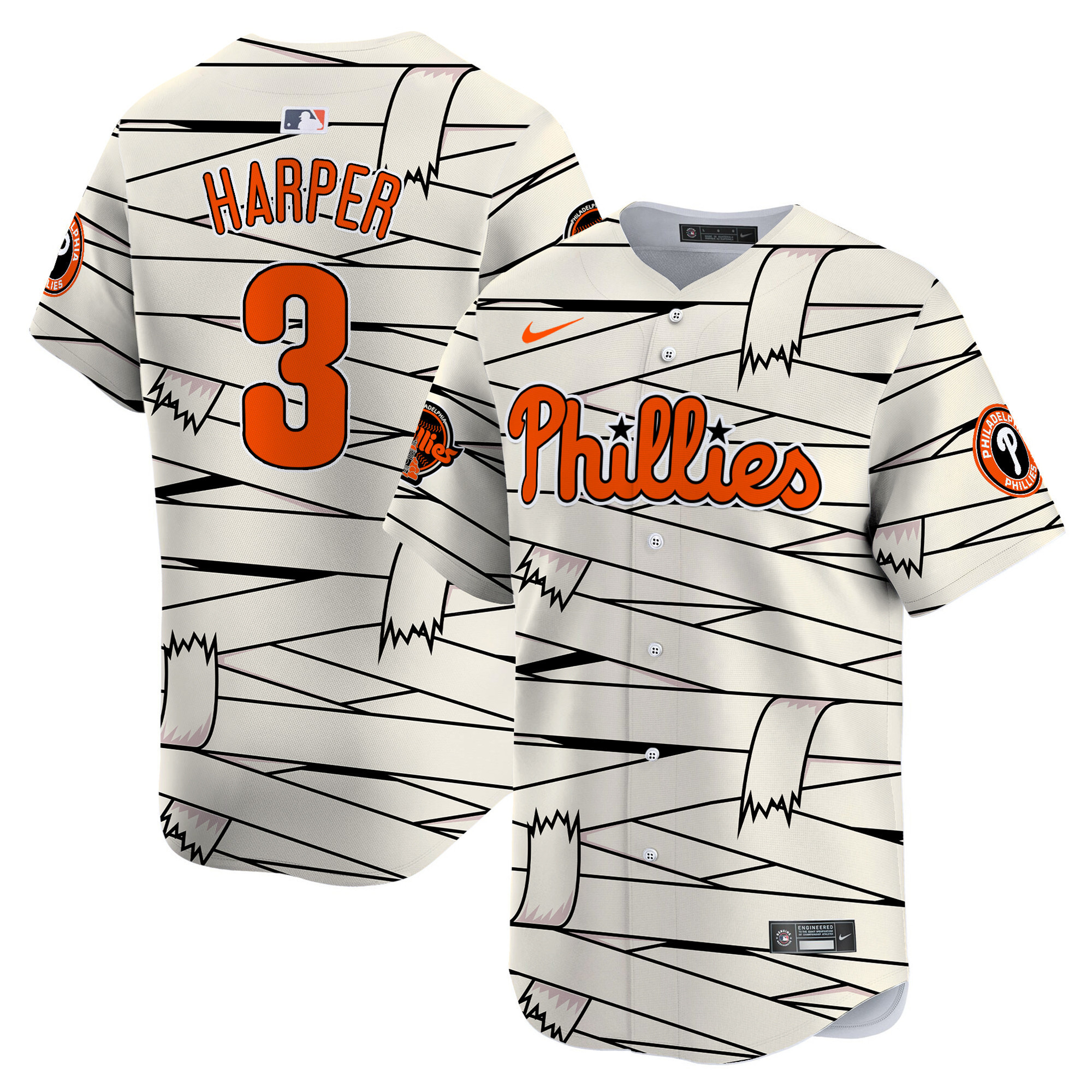 Harper Phillies Mummy Jersey nike - Nike Harper Phillies Mummy Jersey