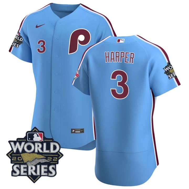 Harper Phillies World Series Jersey - Harper Phillies WS Jersey - Nike