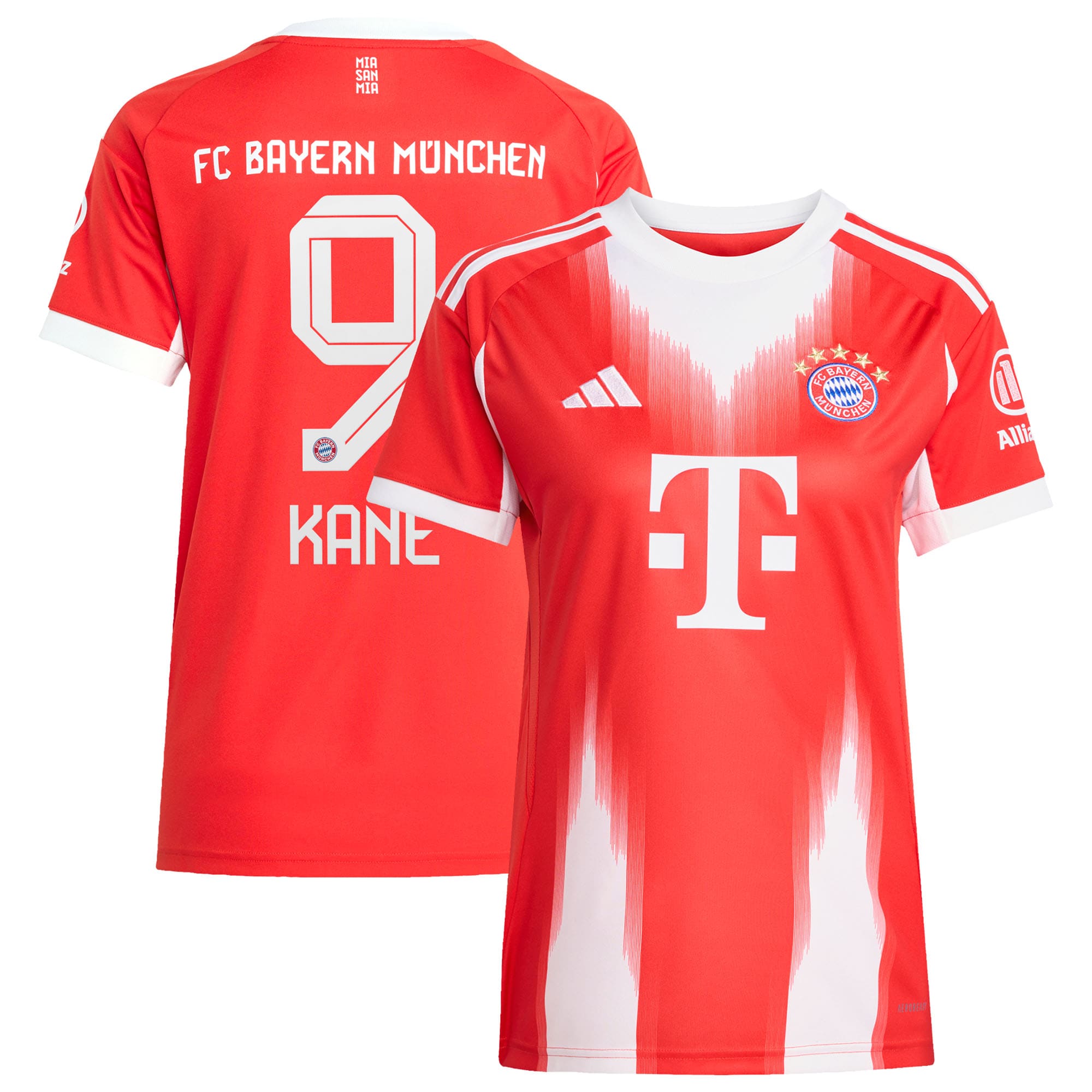 Harry Kane Bayern Munich Women's 2025/26 Home Jersey - Red