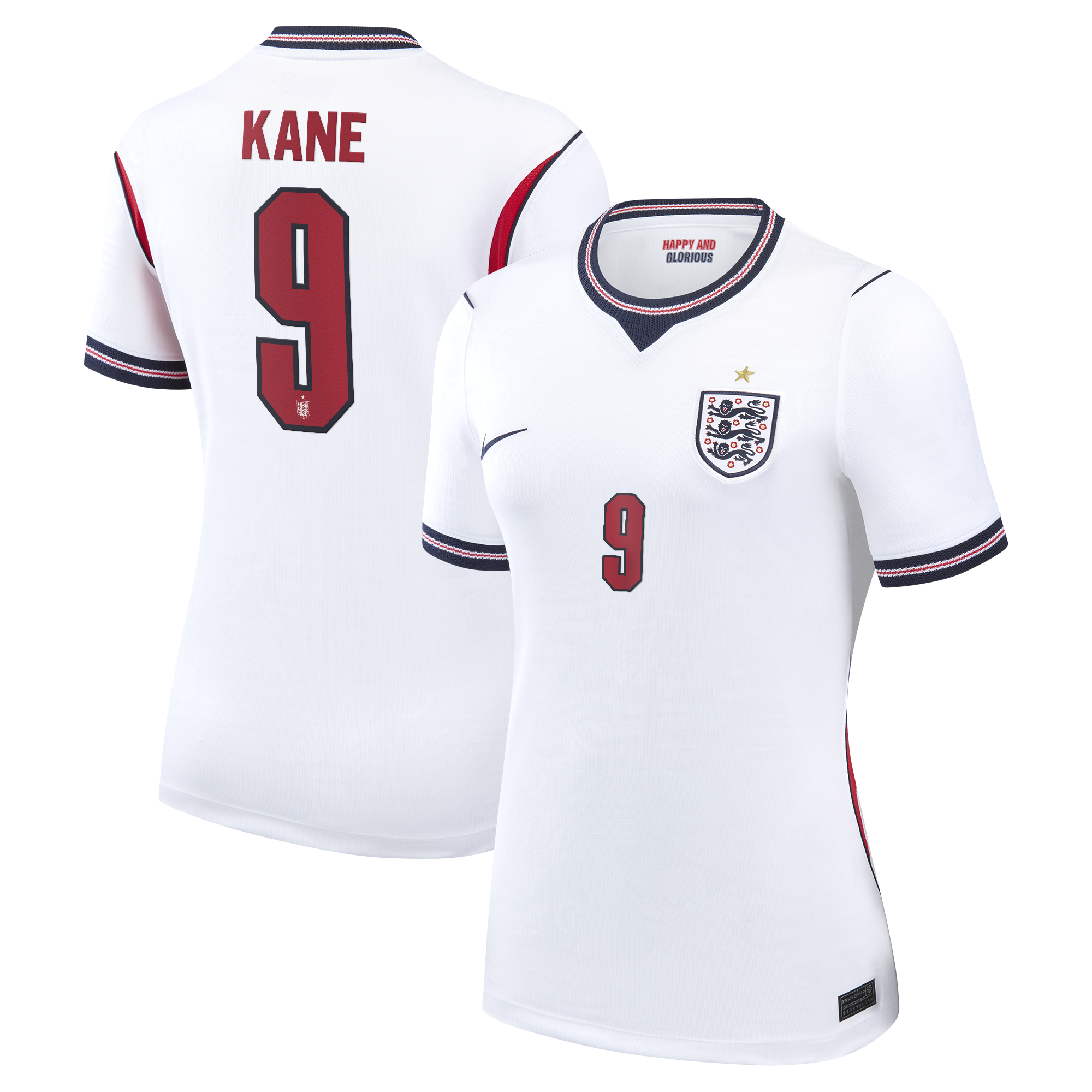 Harry Kane England National Team Women's 2026 Home Stadium Jersey