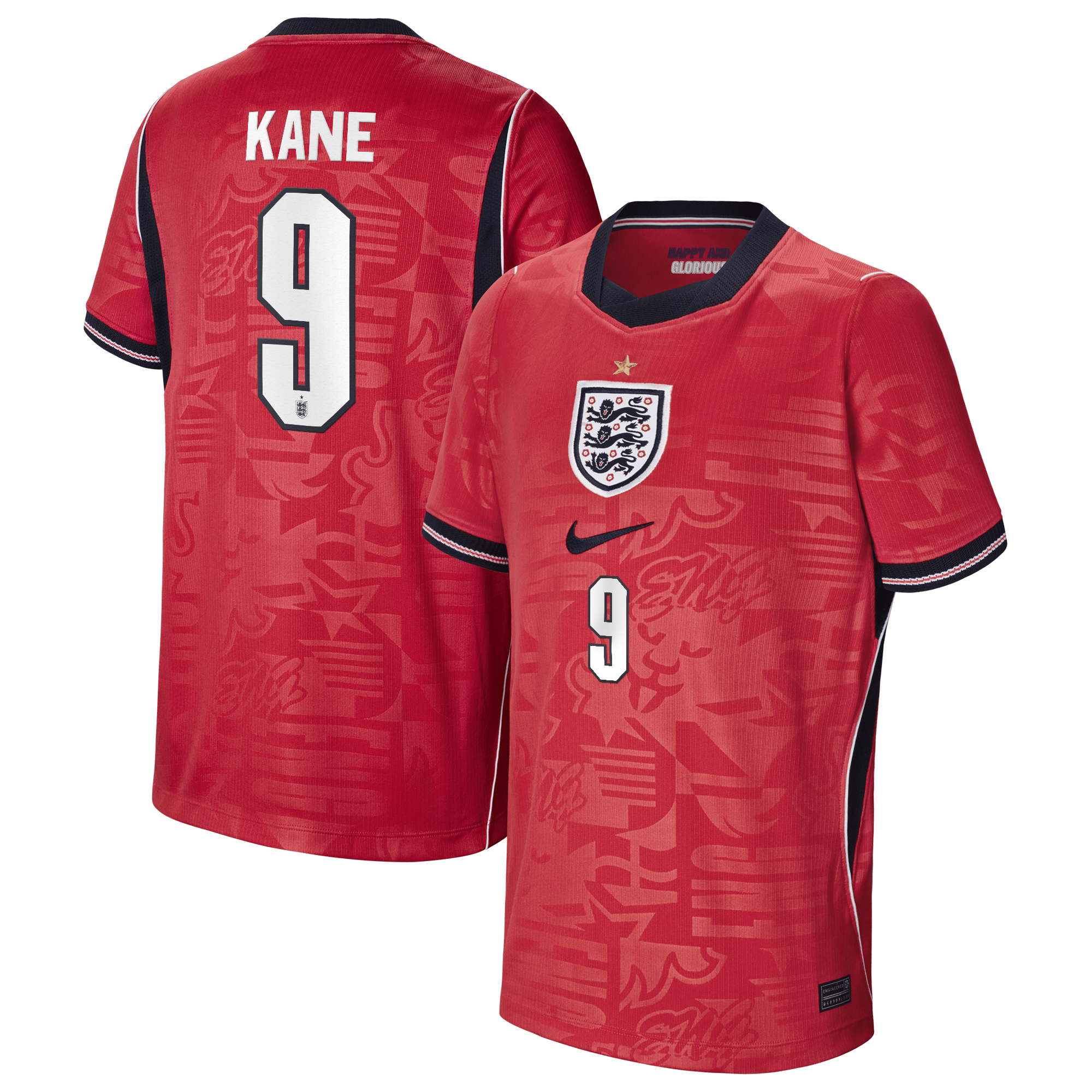 Harry Kane England National Team Youth 2026 Away Stadium Jersey