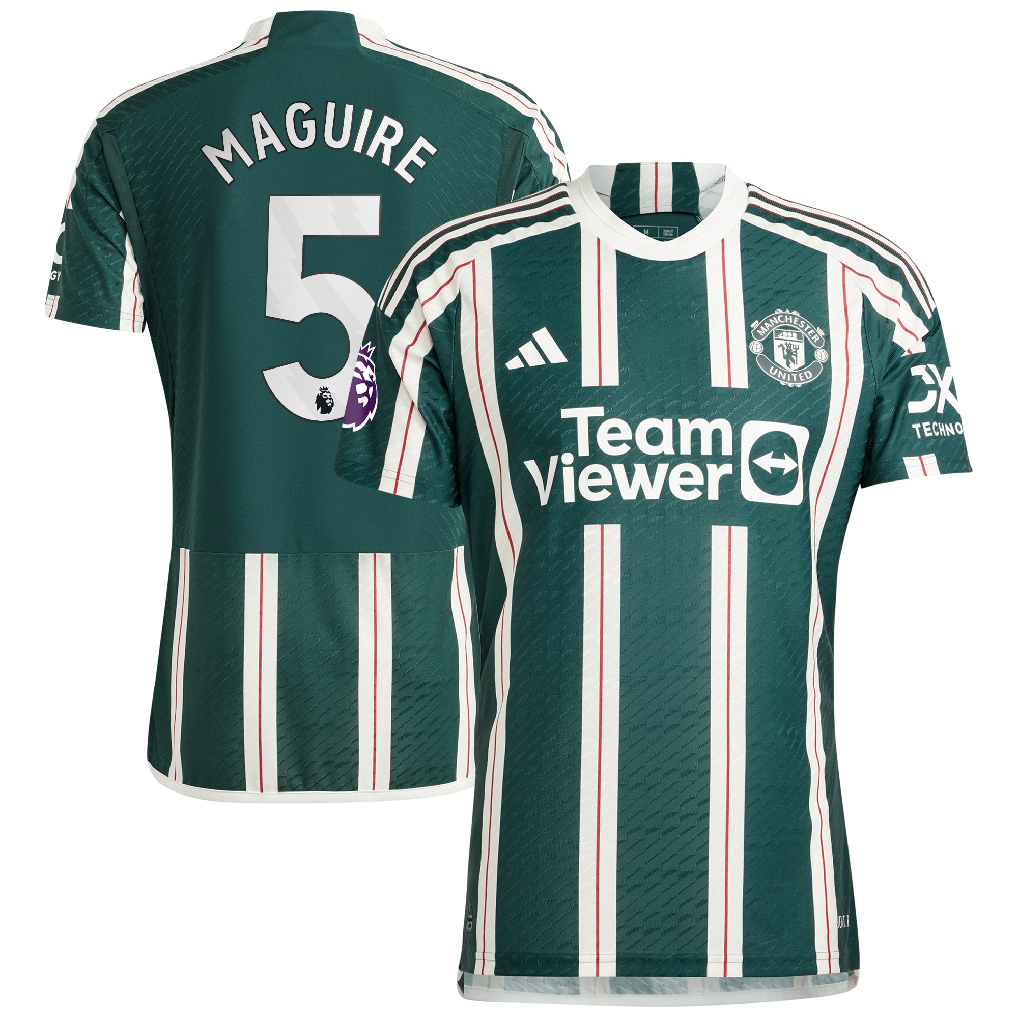 Harry Maguire Manchester United 2023/24 Away Player Jersey - Green