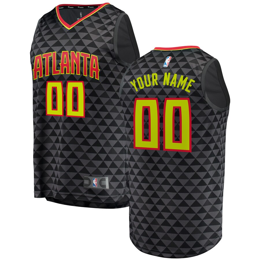 Hawks Black Diamond Jersey - Fanatics - Custom Edition