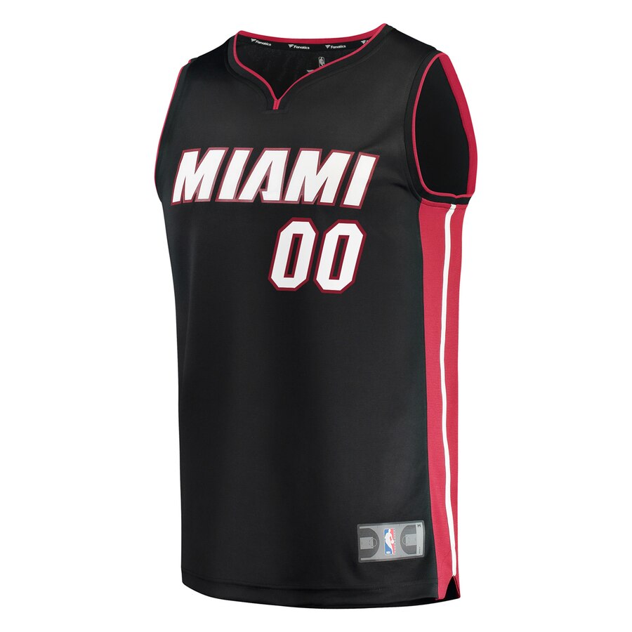 Alternative view of Heat Black Custom Jersey fanatics - Fanatics Heat Black Custom Jersey