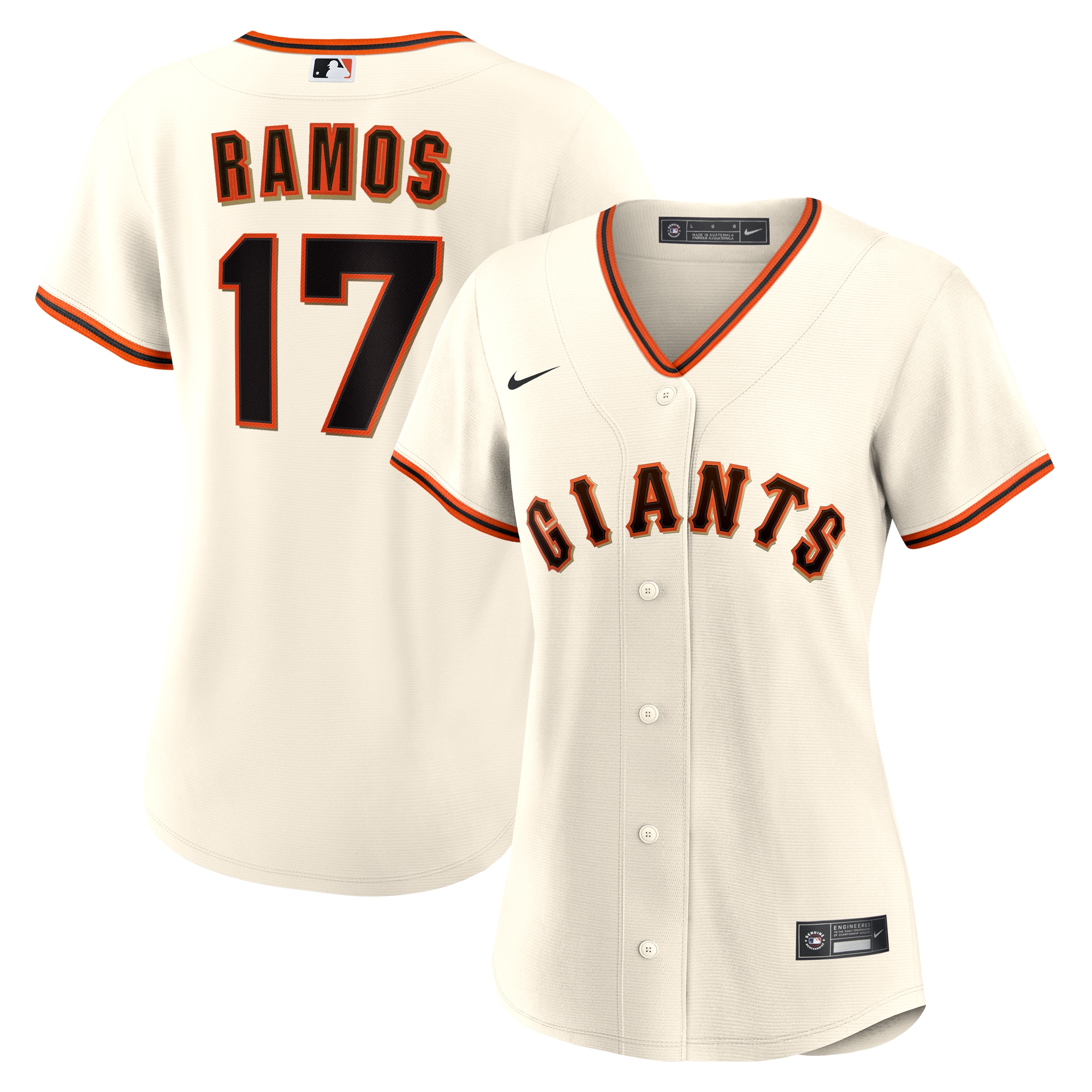 Heliot Ramos San Francisco Giants Women's Home Jersey - White