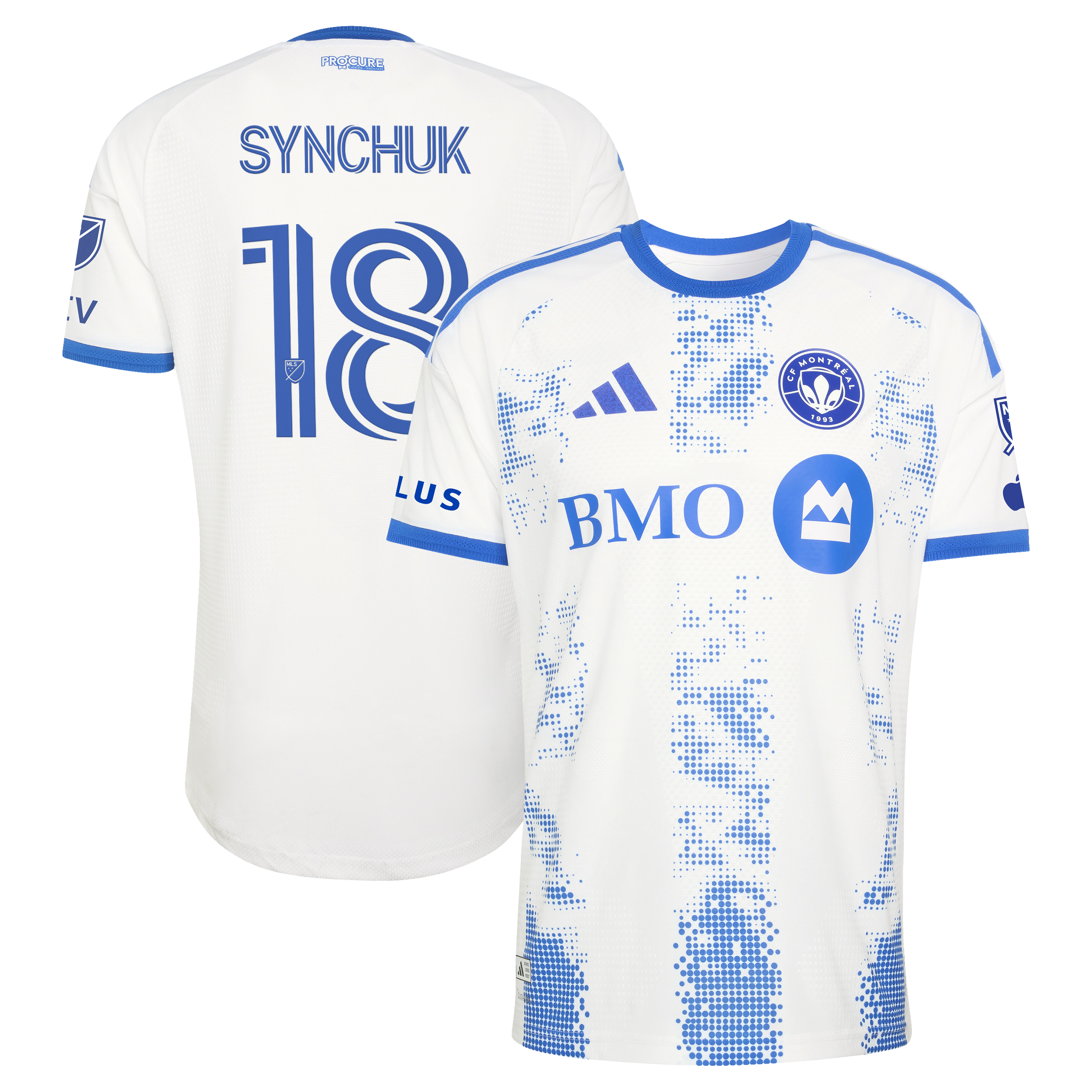 Hennadii Synchuk CF Montreal 2026 The Procure Jersey On-Field Patch Jersey - White