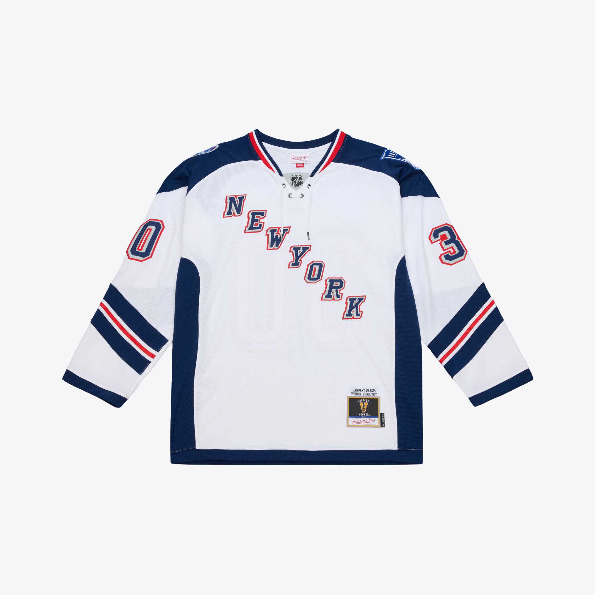 Henrik Lundqvist New York Rangers 2014 Stadium Series Power Play Jersey