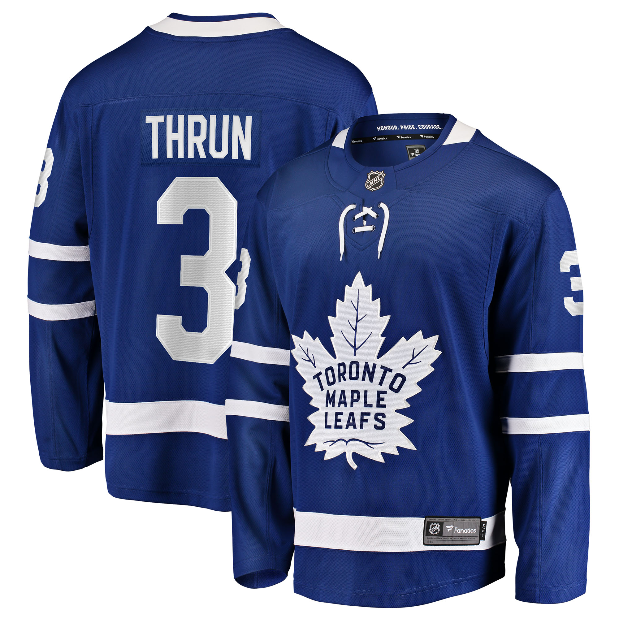 Henry Thrun Toronto Maple Leafs Fanatics Home Breakaway Jersey - Blue
