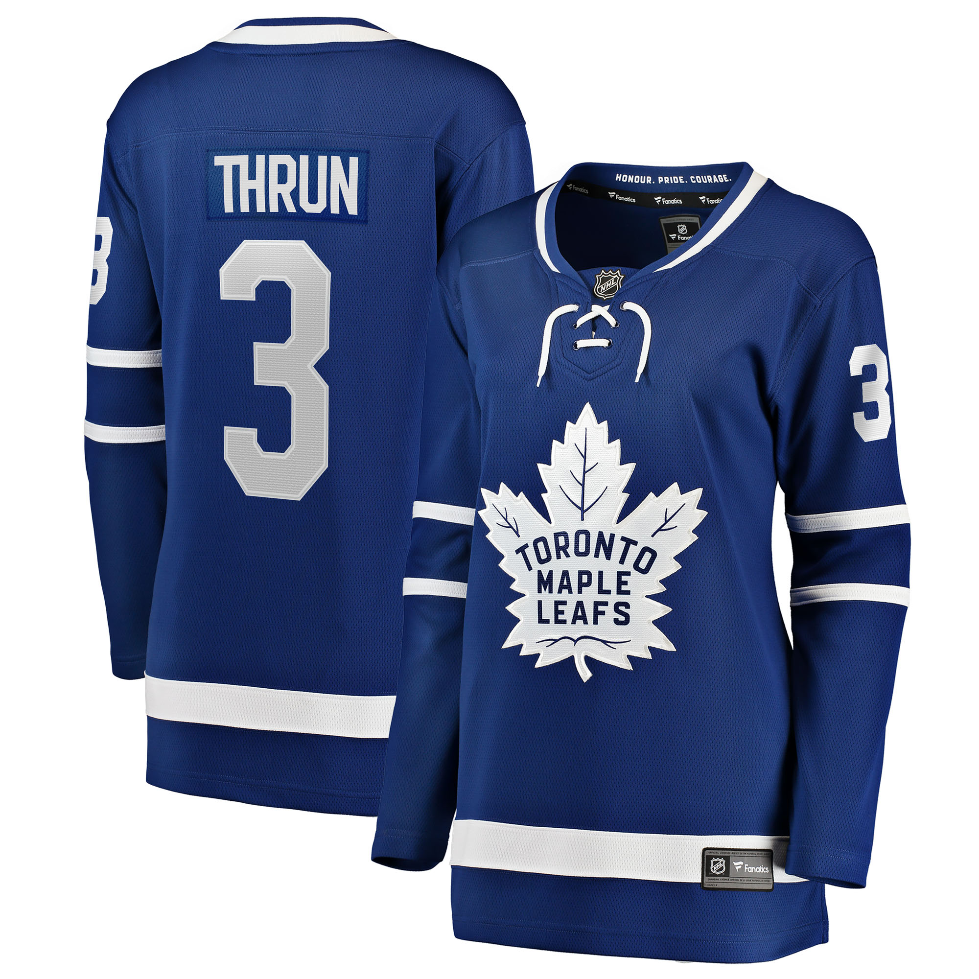 Henry Thrun Toronto Maple Leafs Fanatics Women's Home Breakaway Jersey - Blue